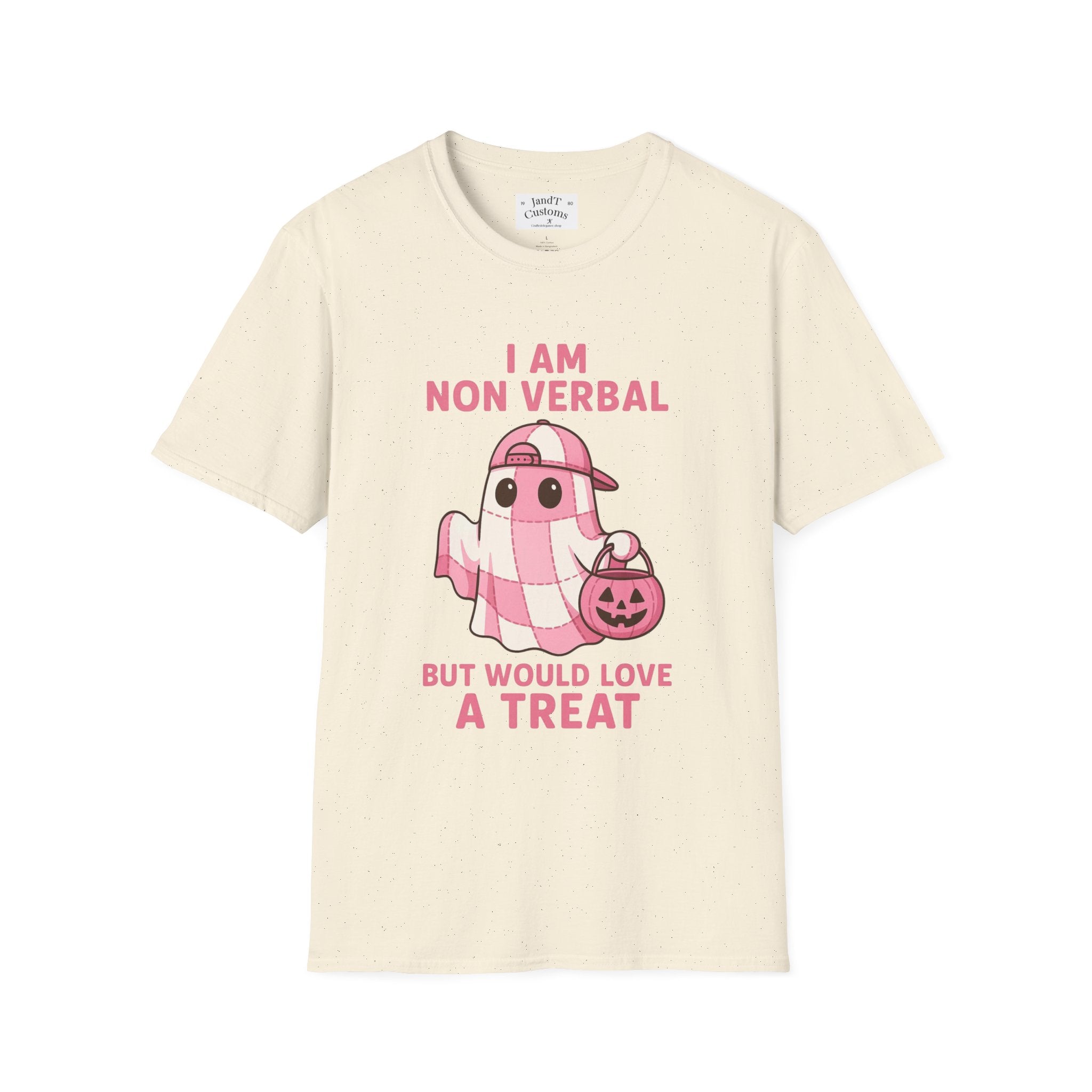 Non-verbal Halloween Softstyle T-Shirt