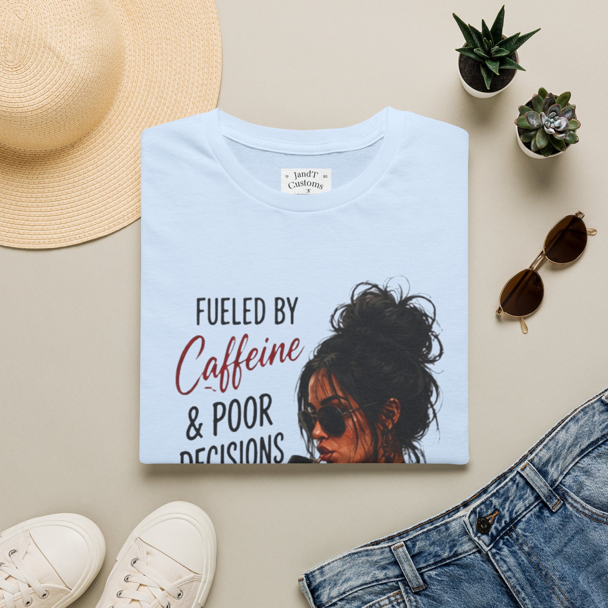Fueled By Caffeine Softstyle T-Shirt