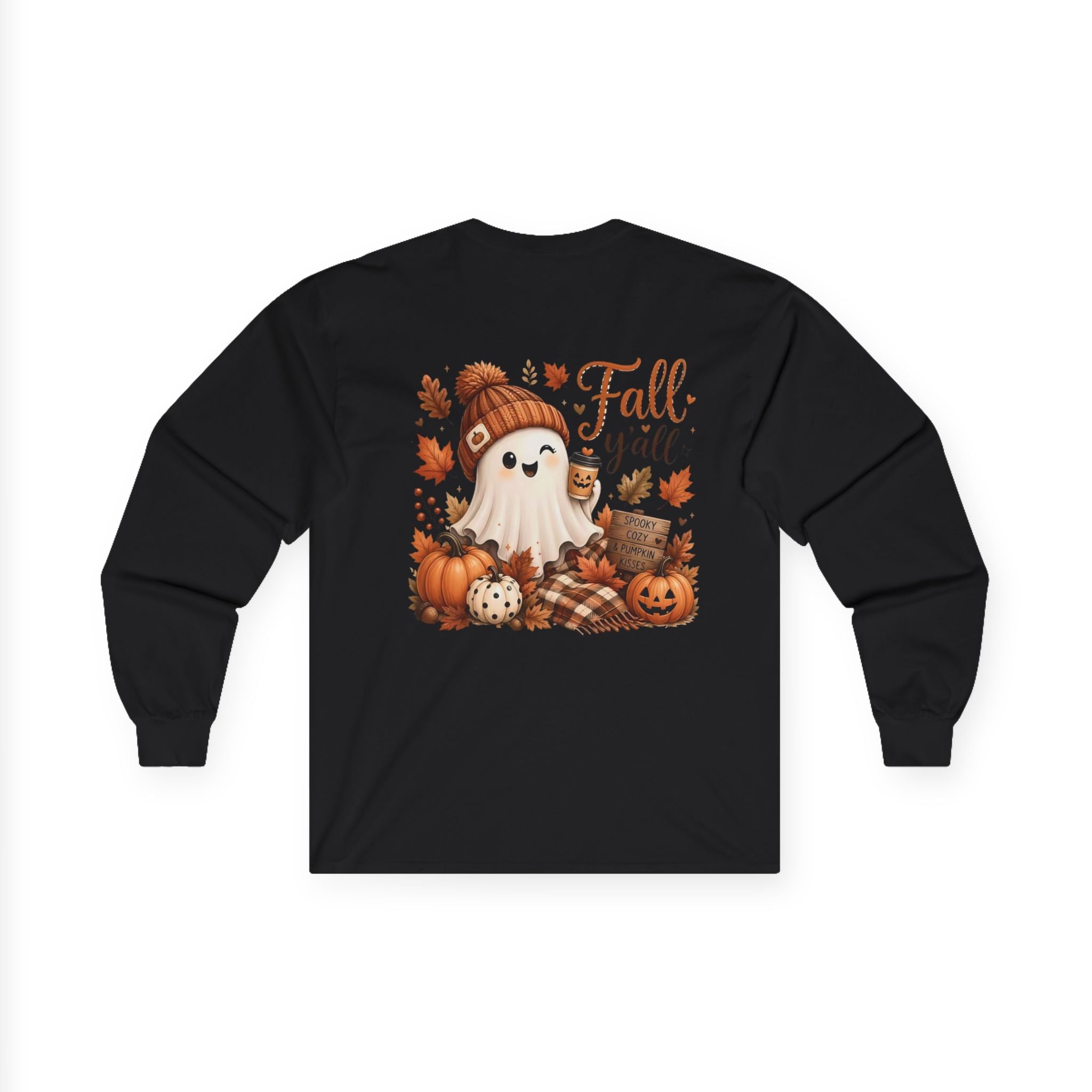 Fall Ghost Ultra Cotton Long Sleeve Tee