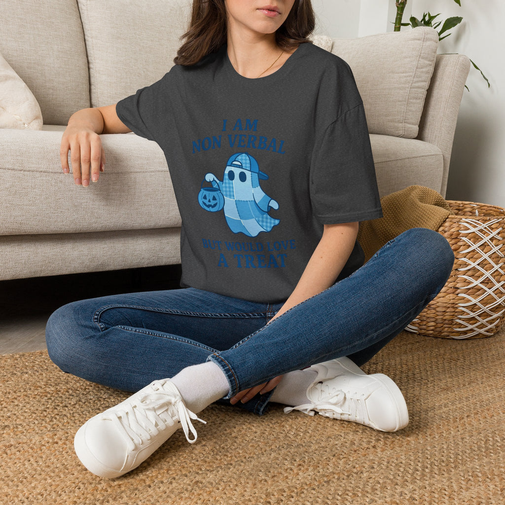 Non-verbal Halloween Softstyle T-Shirt