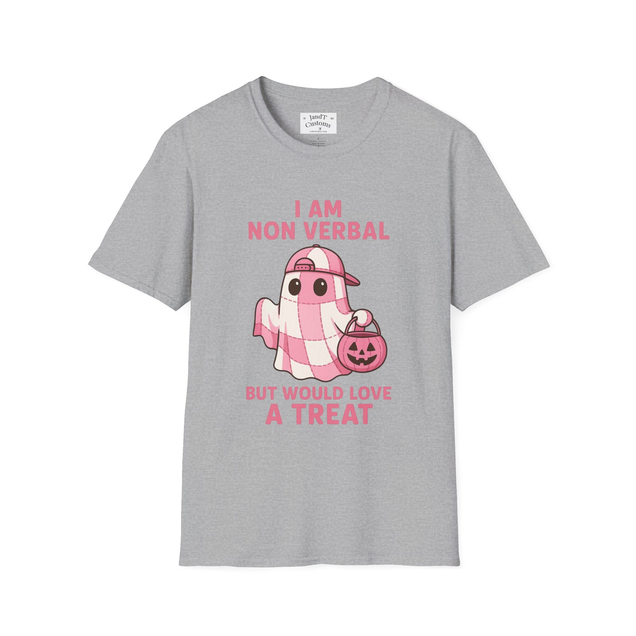 Non-verbal Halloween Softstyle T-Shirt