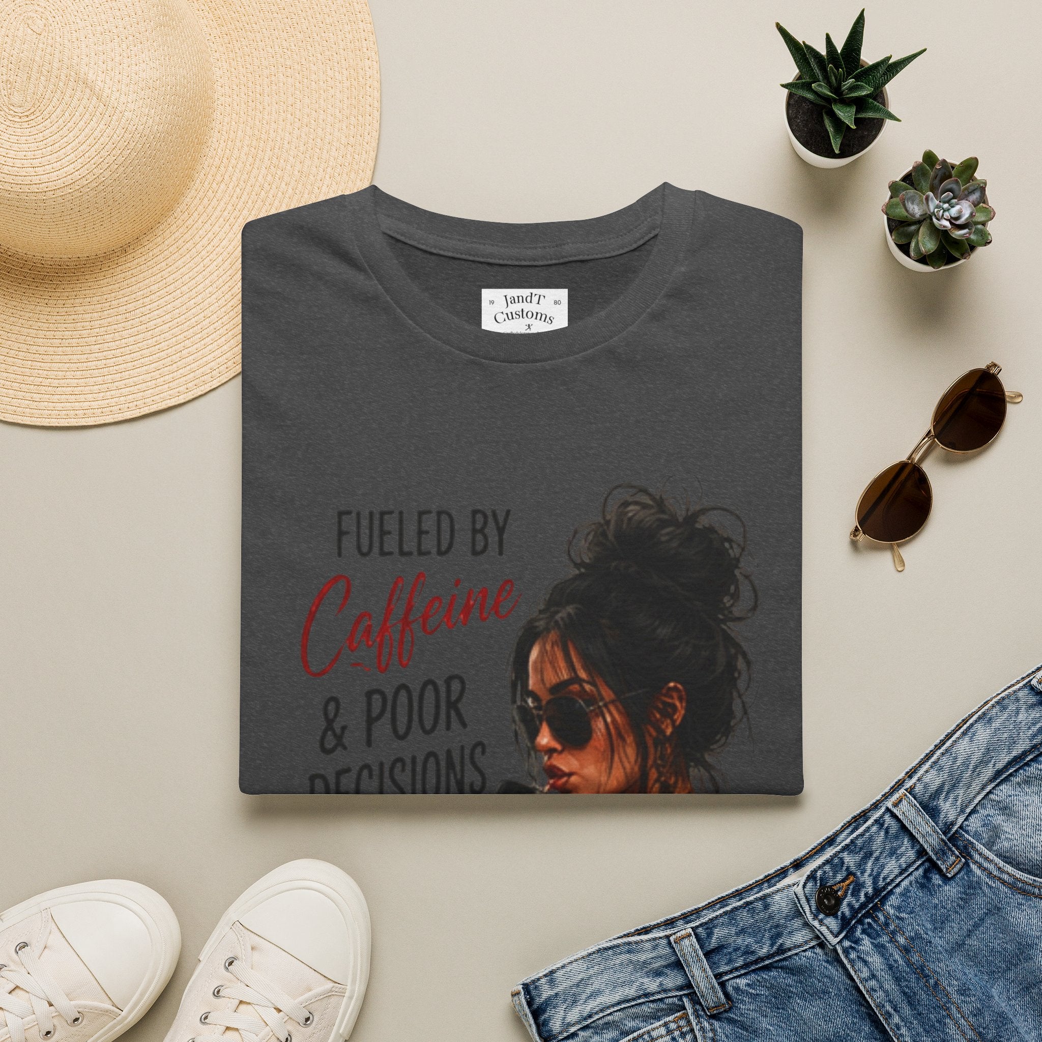 Fueled By Caffeine Softstyle T-Shirt