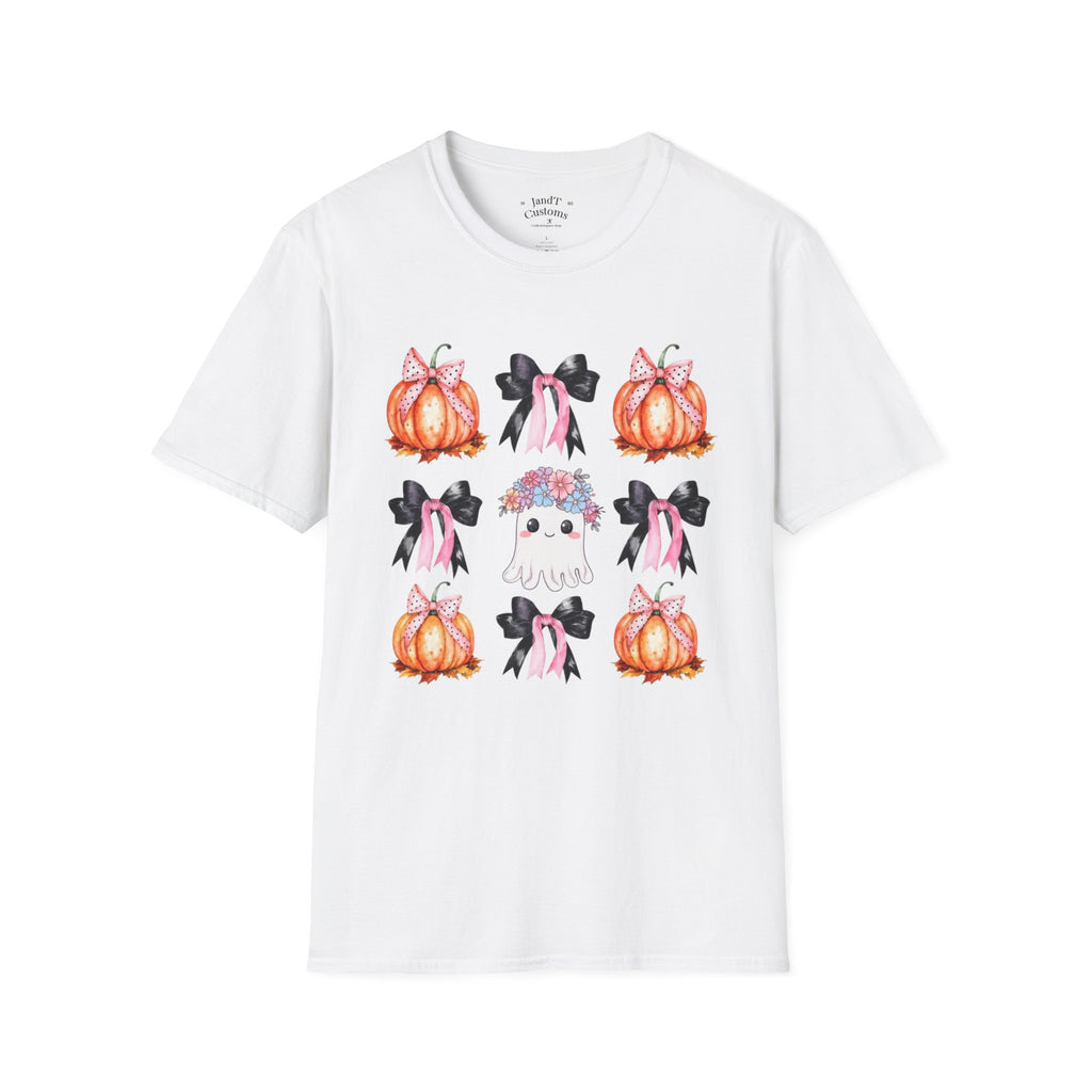 Pumpkin and Ribbons Softstyle T-Shirt