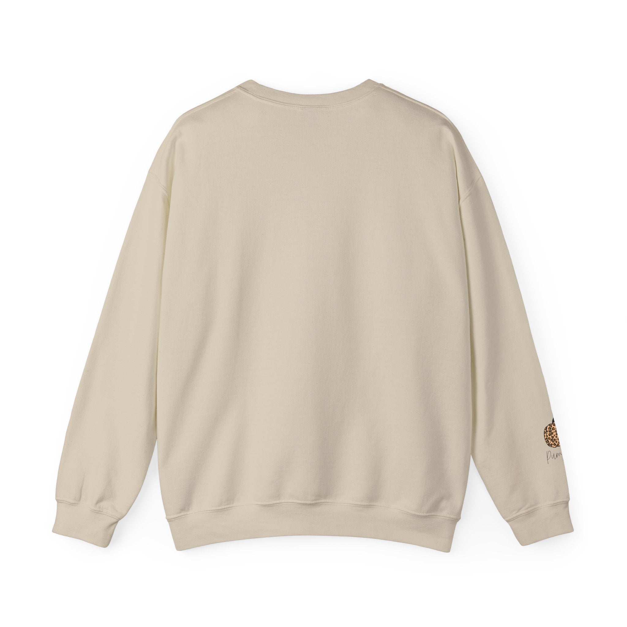 Fall Weather Together Crewneck Sweatshirt — Cozy Autumn Pumpkin & Sunflower Design