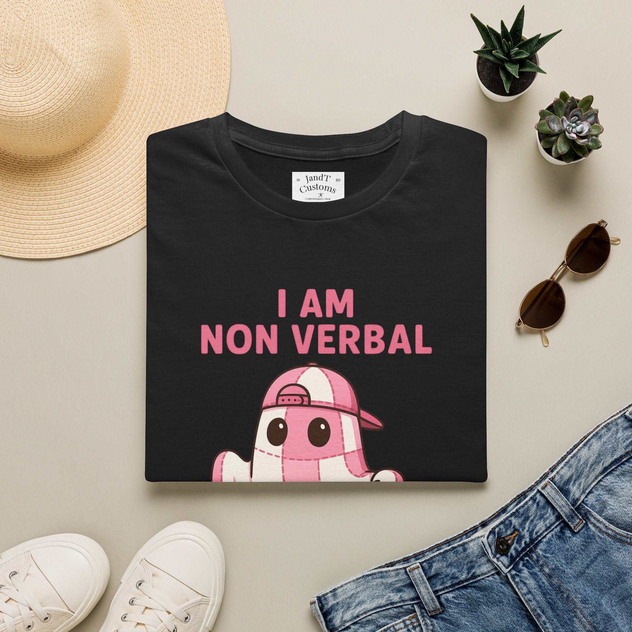 Non-verbal Halloween Softstyle T-Shirt