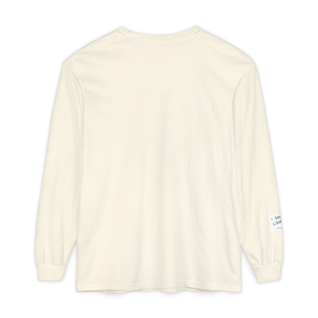 Fall Ghost and Pumpkin Long Sleeve T-Shirt