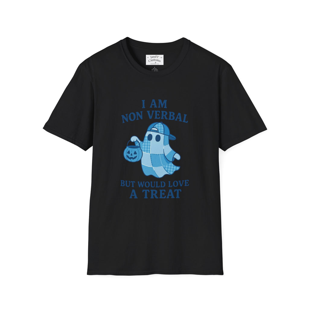 Non-verbal Halloween Softstyle T-Shirt