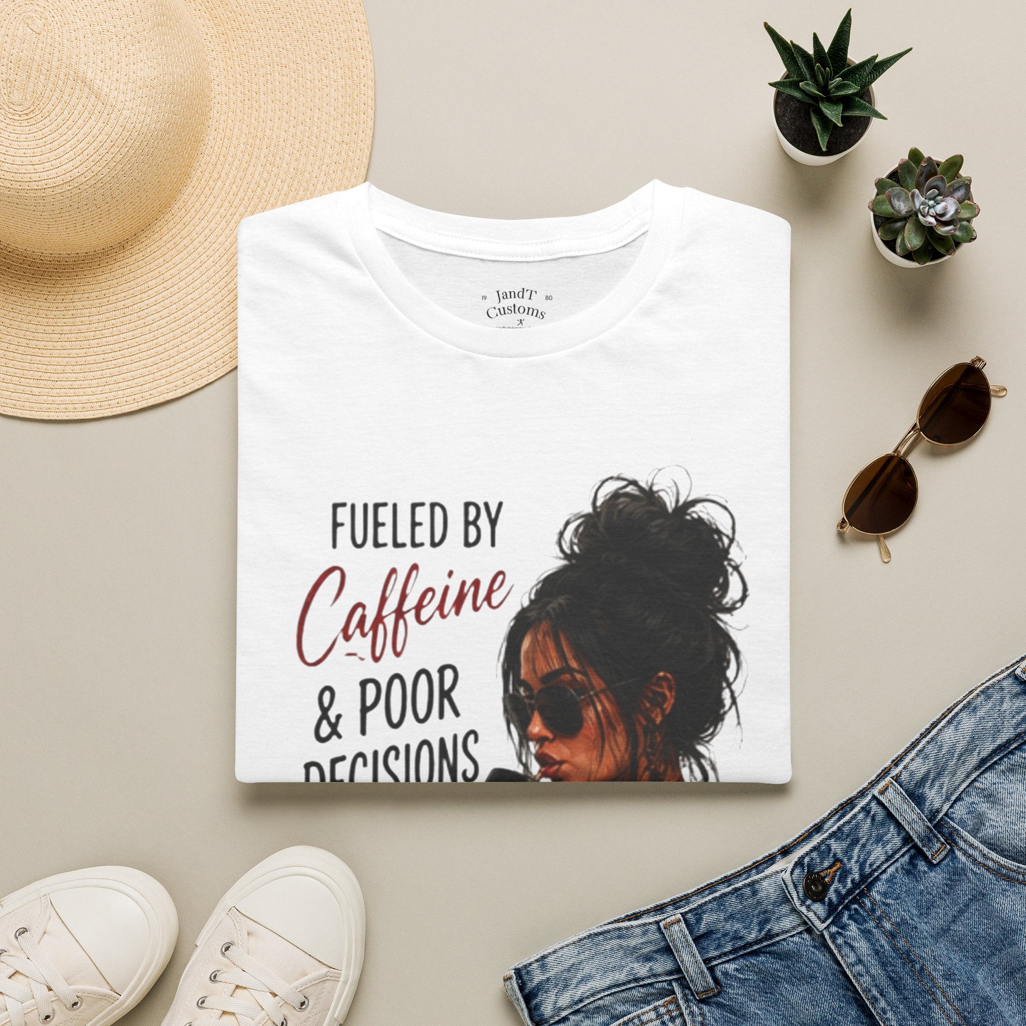 Fueled By Caffeine Softstyle T-Shirt