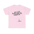 Sarcastic Cat Cotton Tee
