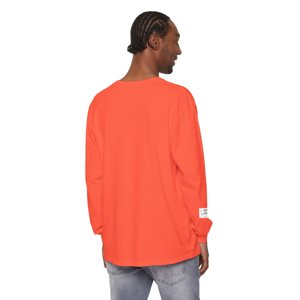 Fall For Jesus Long Sleeve Tee — Pumpkin Autumn Faith Shirt