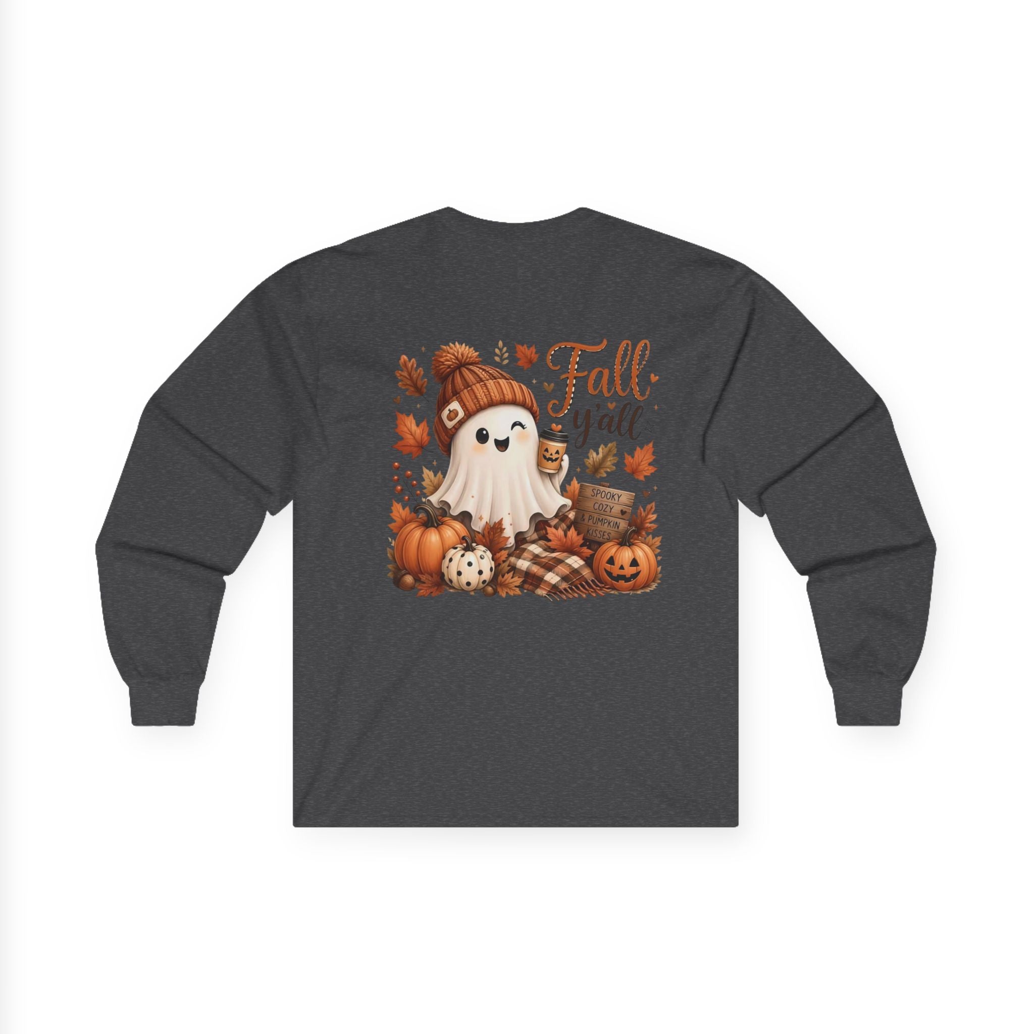 Fall Ghost Ultra Cotton Long Sleeve Tee