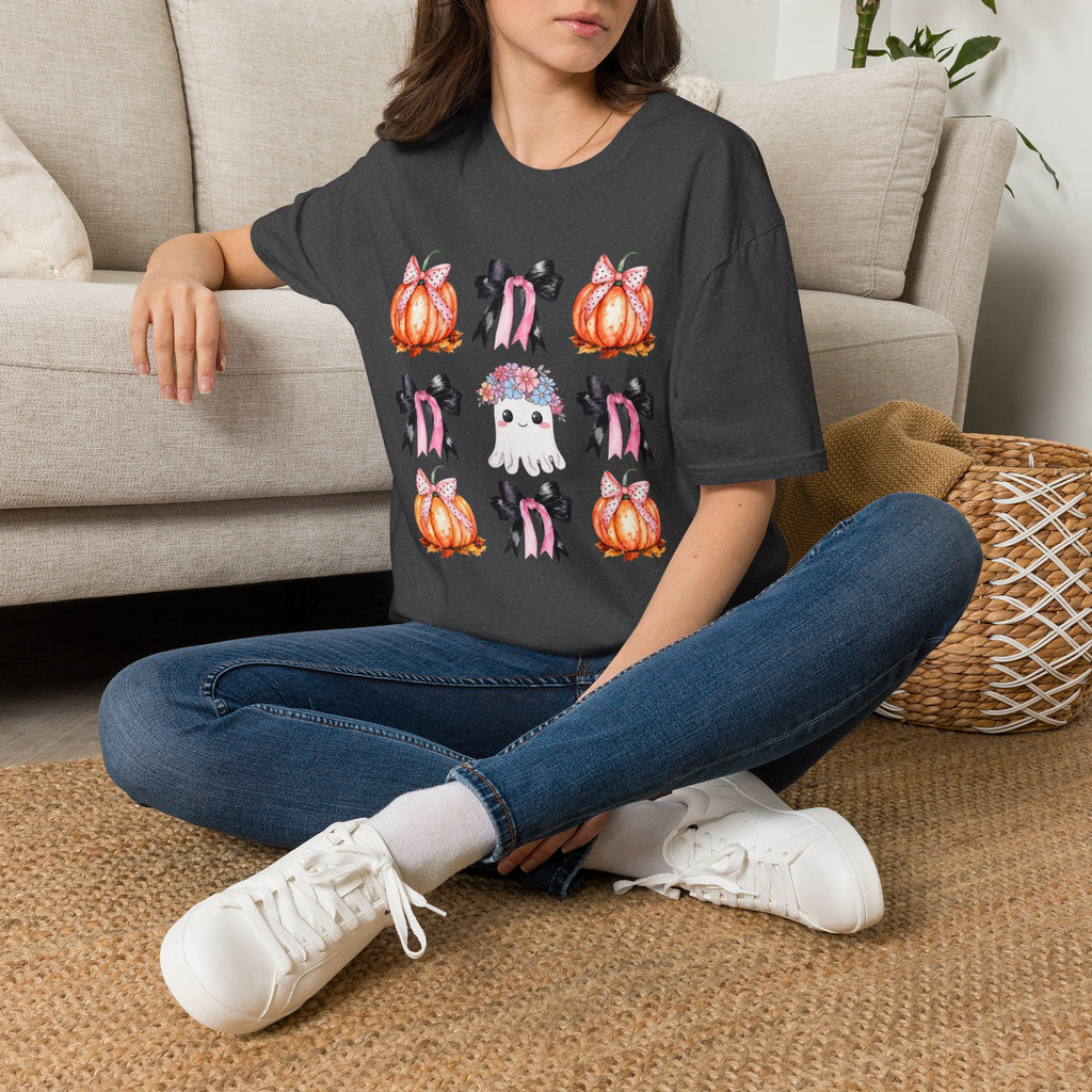 Pumpkin and Ribbons Softstyle T-Shirt
