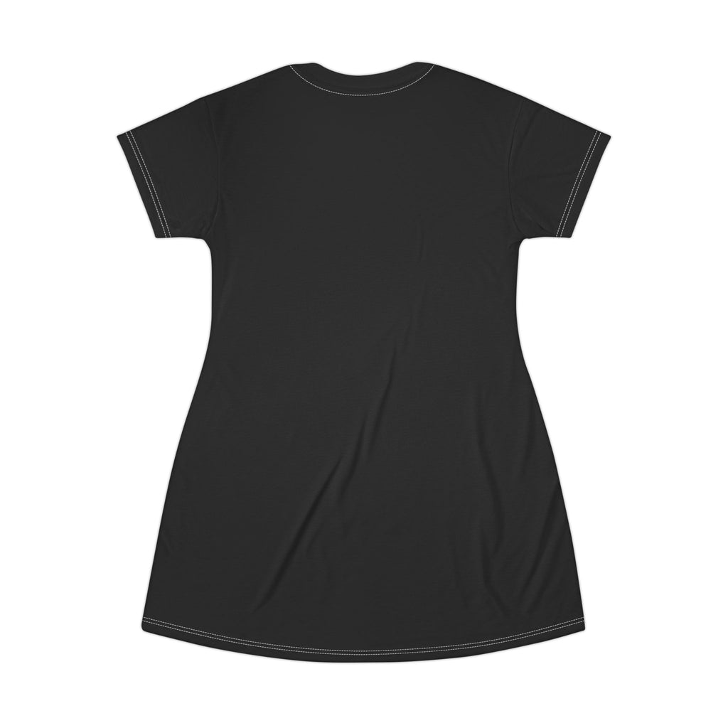 Chill The Fourth Out T-Shirt Dress (AOP)