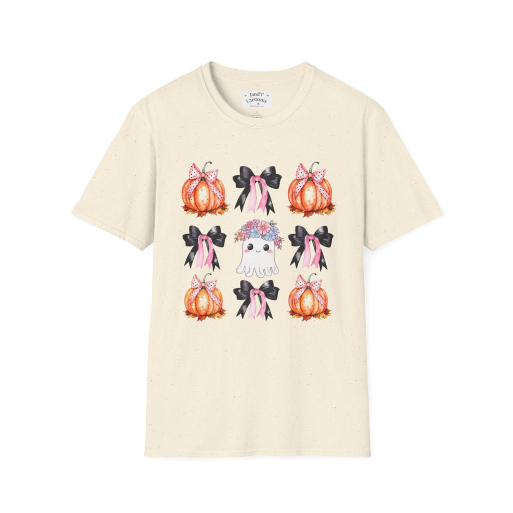 Pumpkin and Ribbons Softstyle T-Shirt