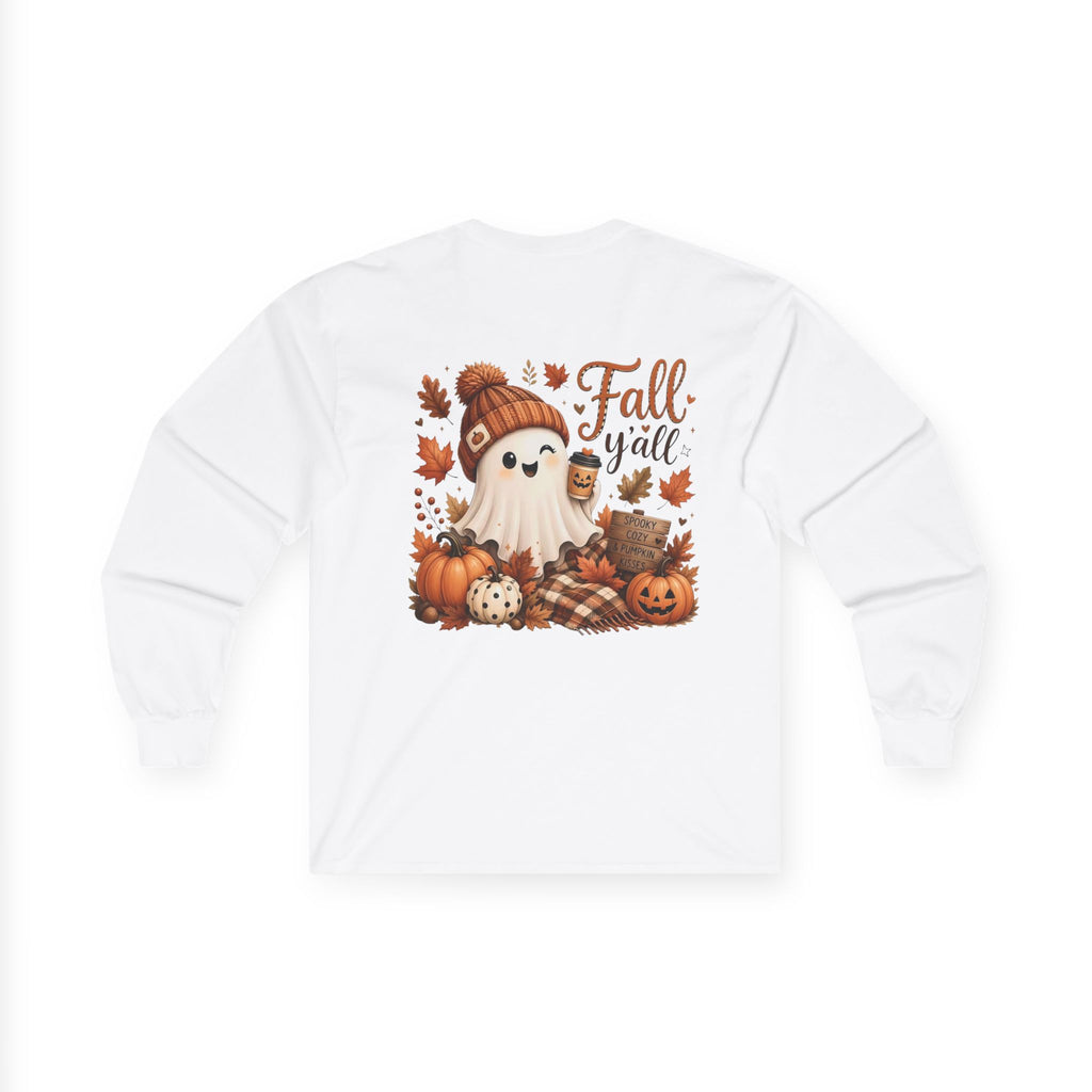 Fall Ghost Ultra Cotton Long Sleeve Tee