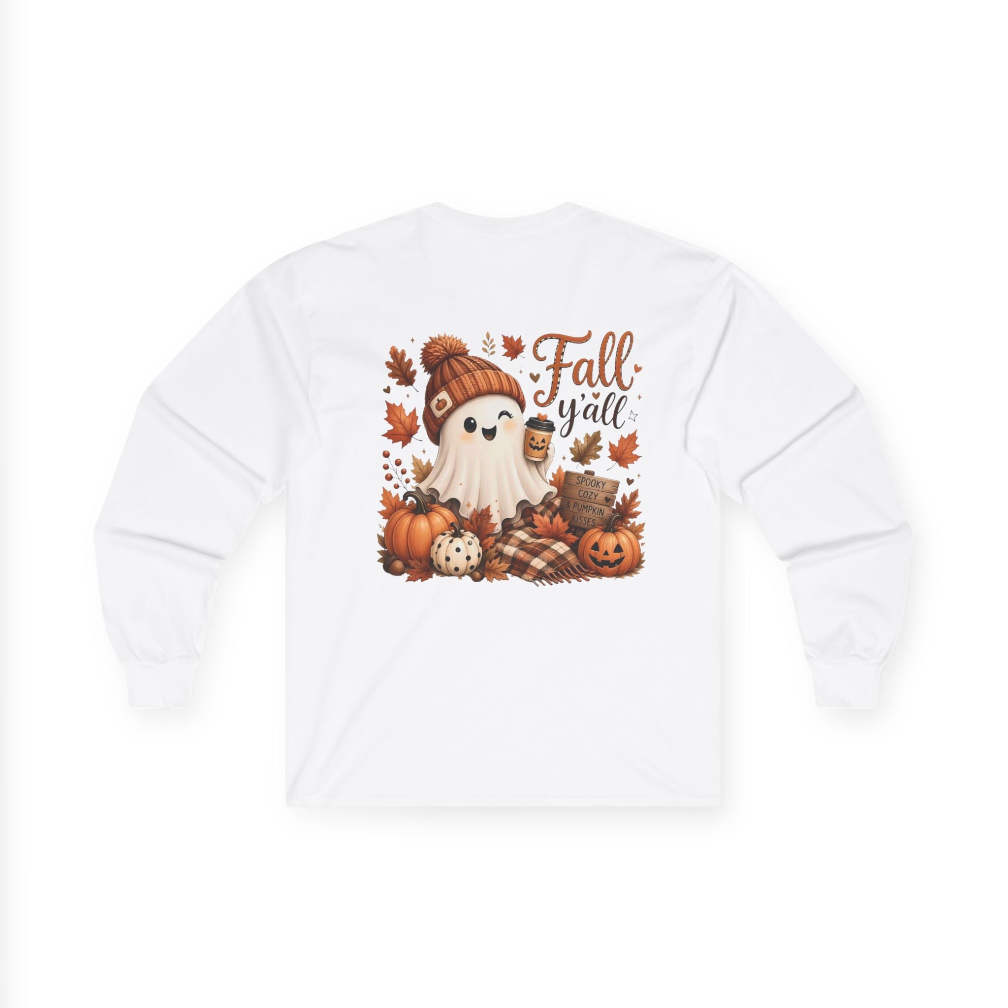 Fall Ghost Ultra Cotton Long Sleeve Tee