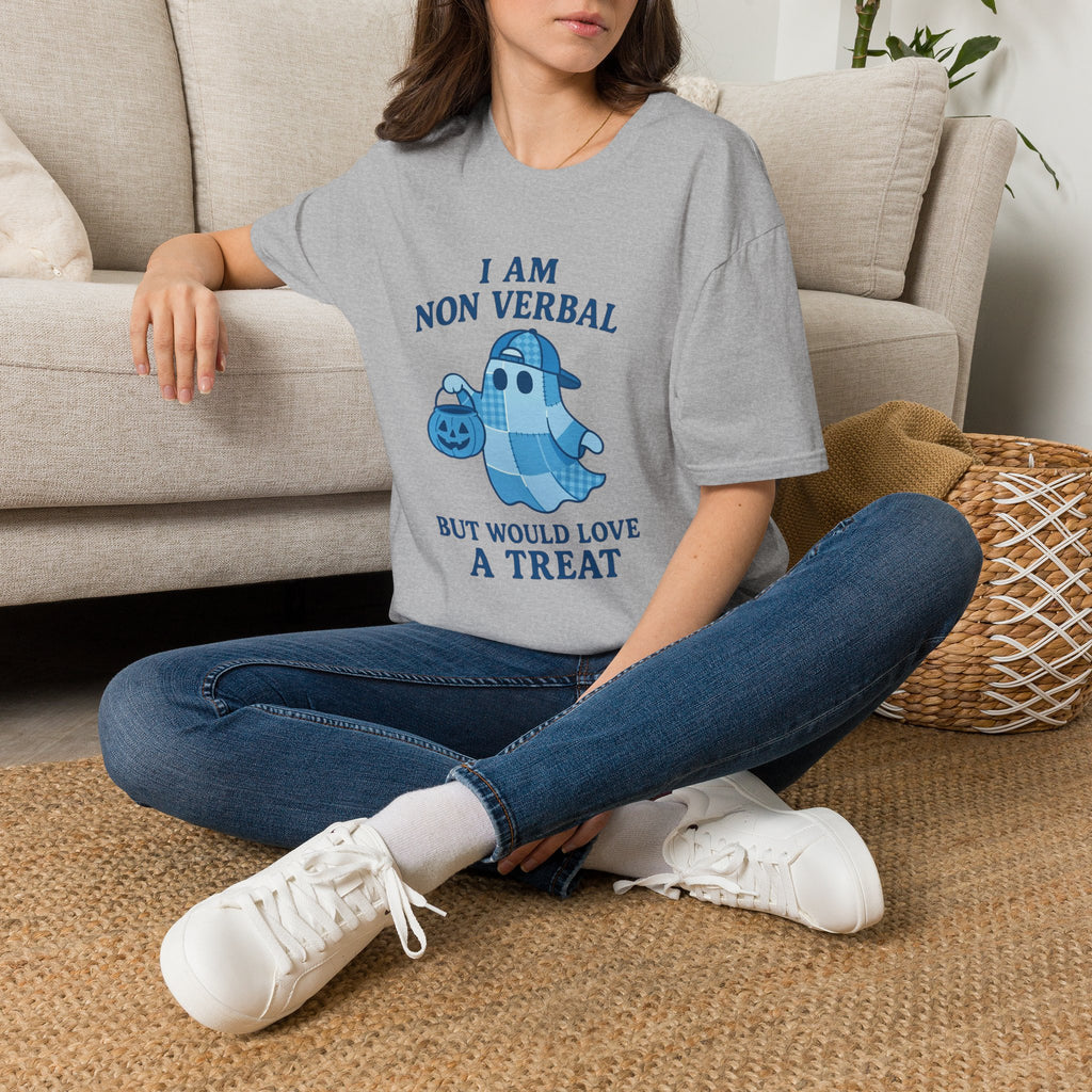 Non-verbal Halloween Softstyle T-Shirt
