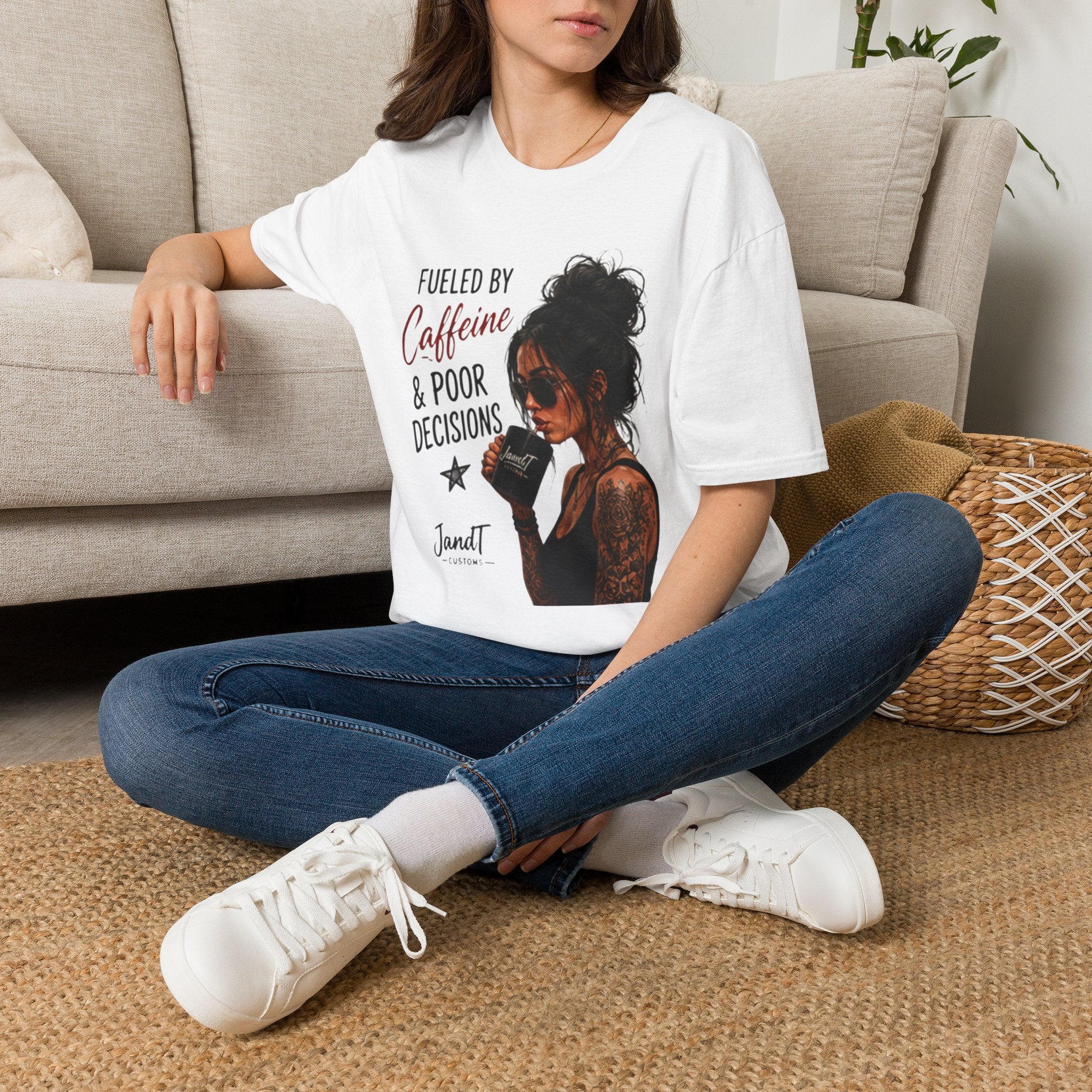 Fueled By Caffeine Softstyle T-Shirt