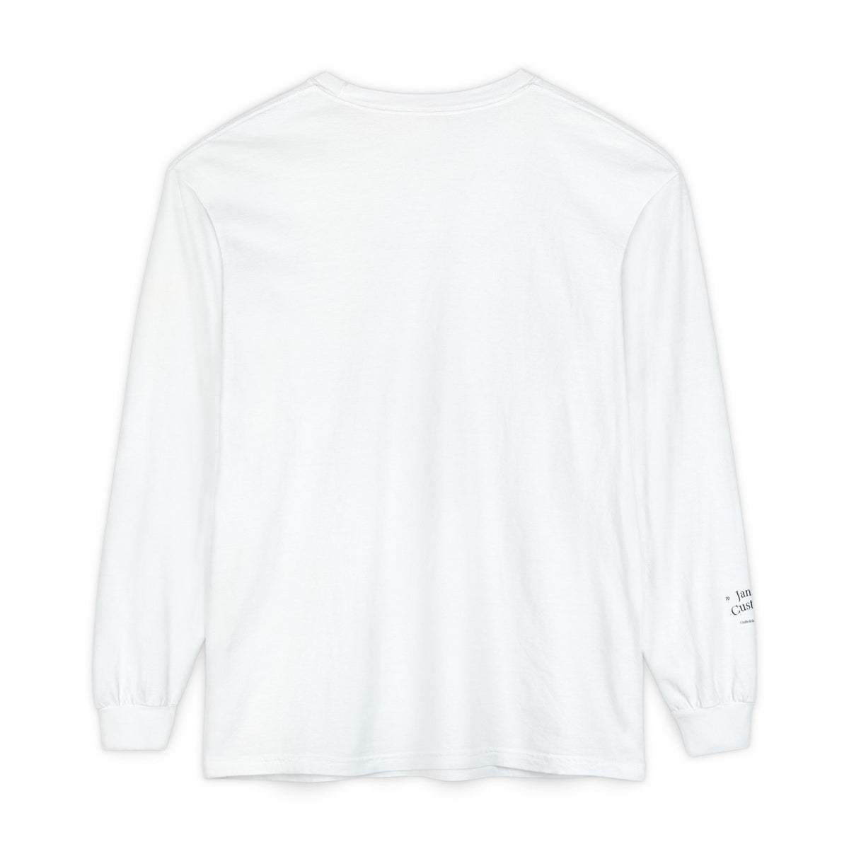 Fall For Jesus Long Sleeve Tee — Pumpkin Autumn Faith Shirt