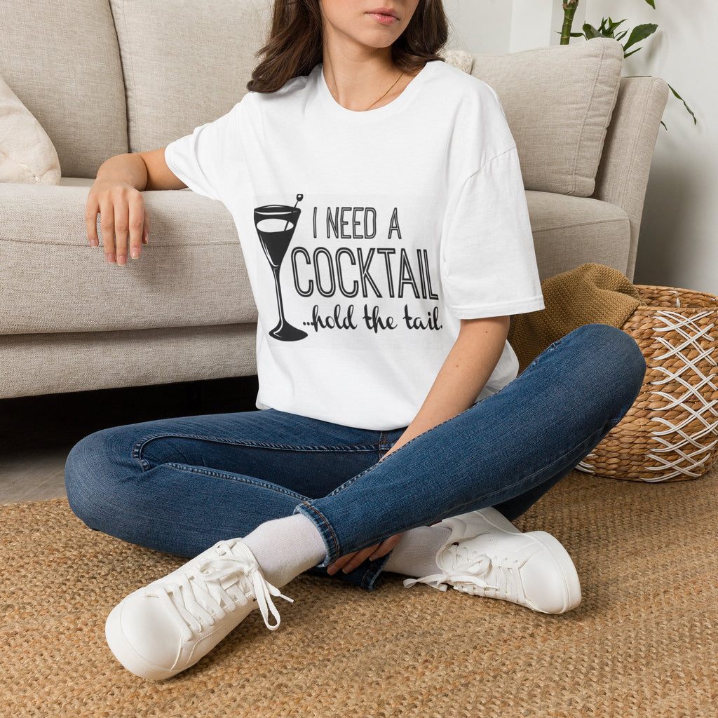 I Need A Cocktail Softstyle Graphic Cocktail T-Shirt
