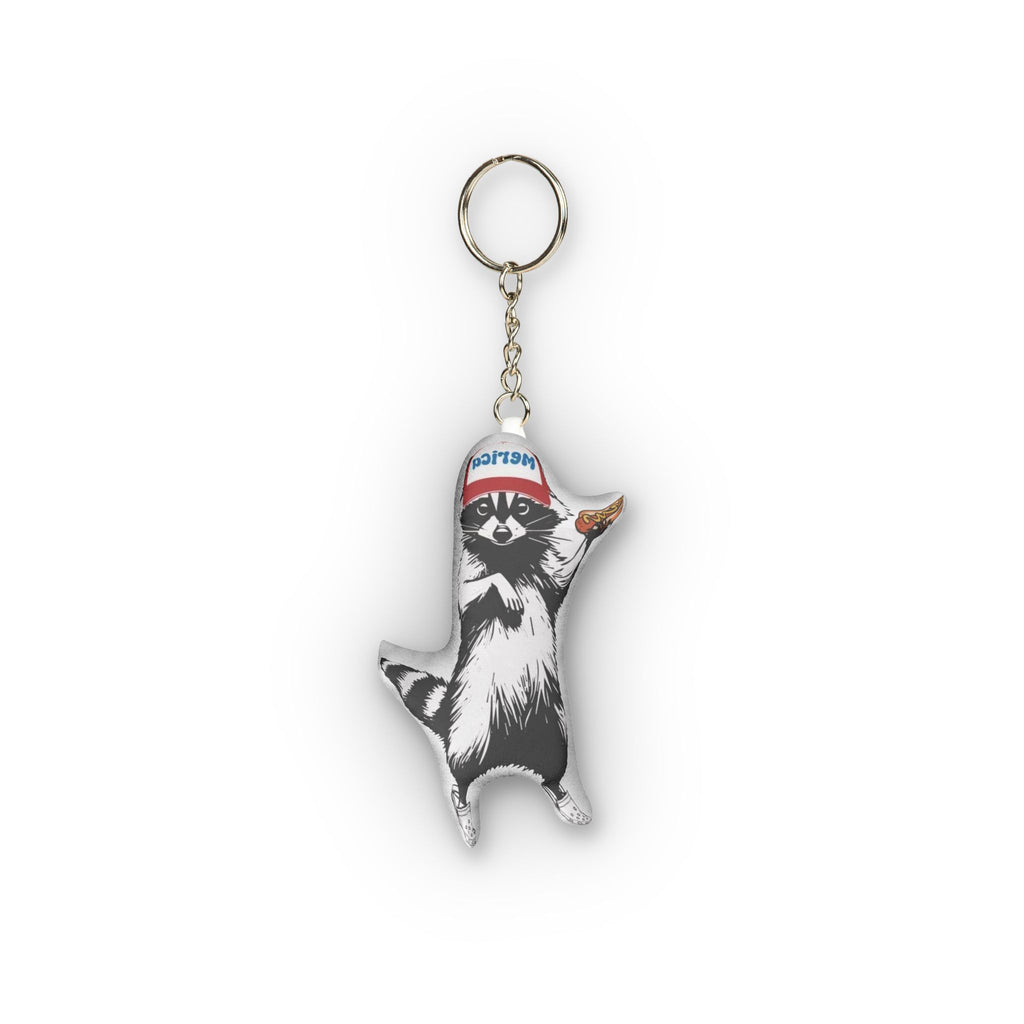 Raccoon Mini Plush Keychain