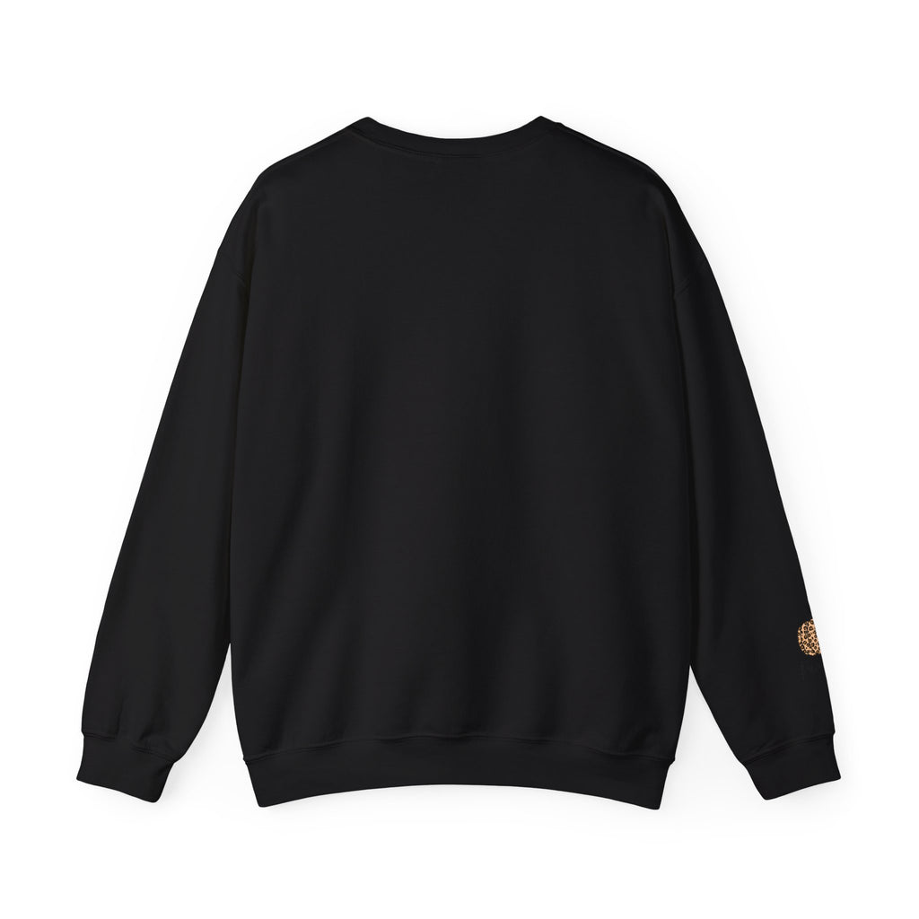 Fall Weather Together Crewneck Sweatshirt — Cozy Autumn Pumpkin & Sunflower Design
