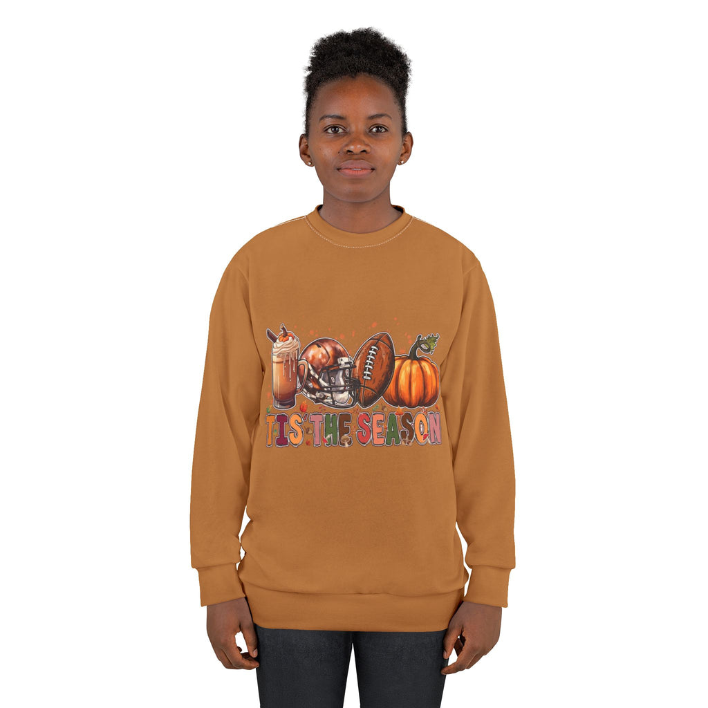Fall Season Sweatshirt – Pumpkin Spice, Football & Cozy Autumn Graphics