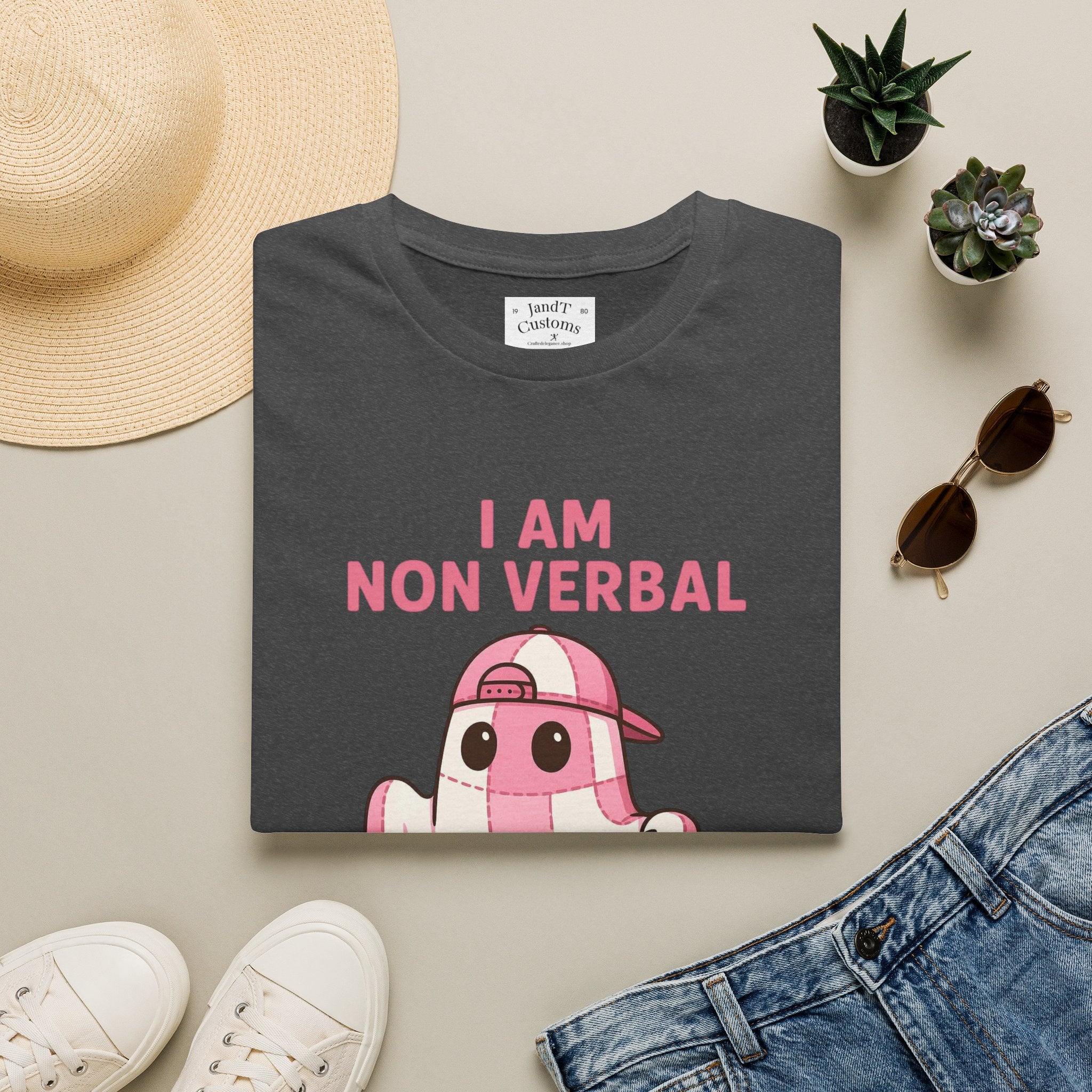 Non-verbal Halloween Softstyle T-Shirt
