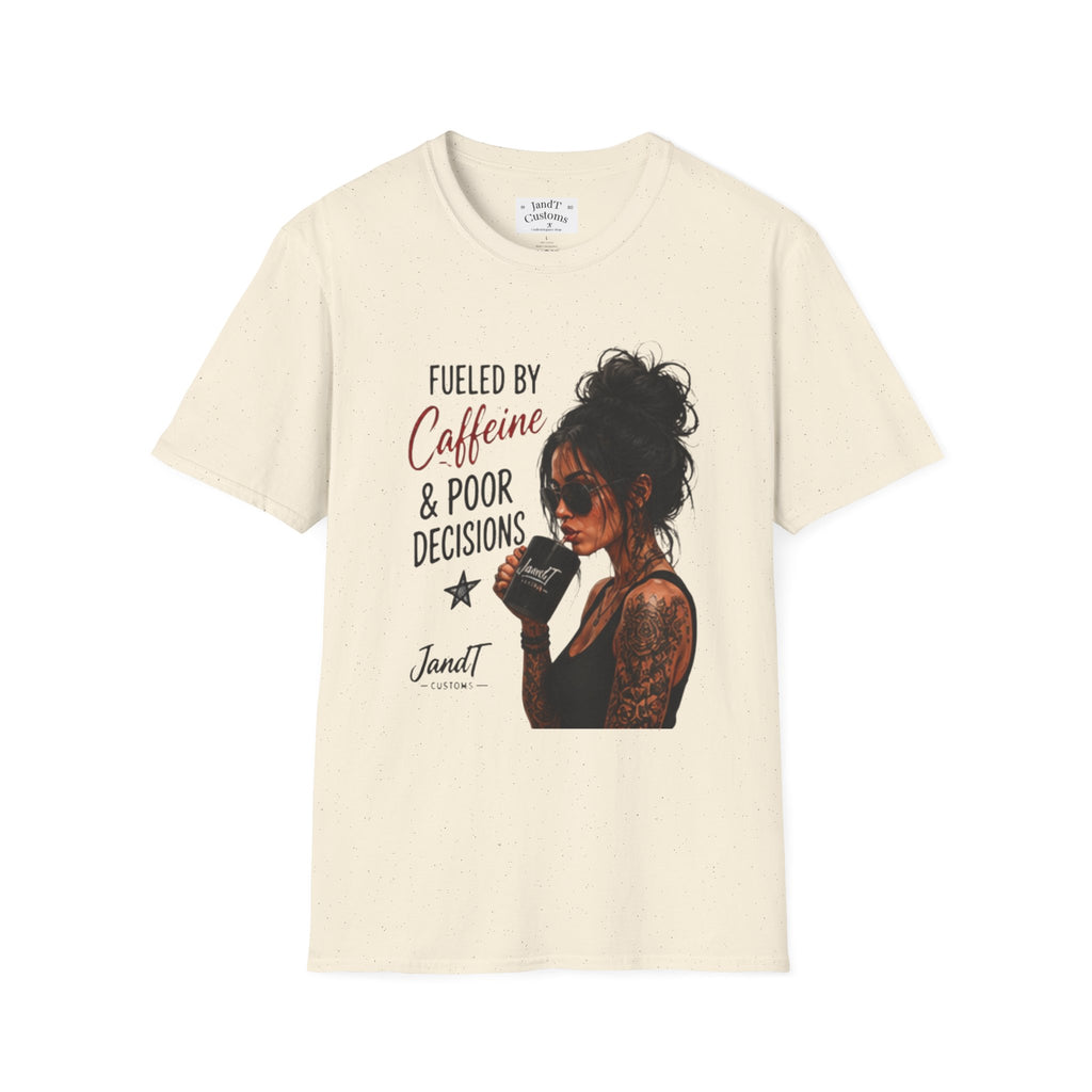 Fueled By Caffeine Softstyle T-Shirt