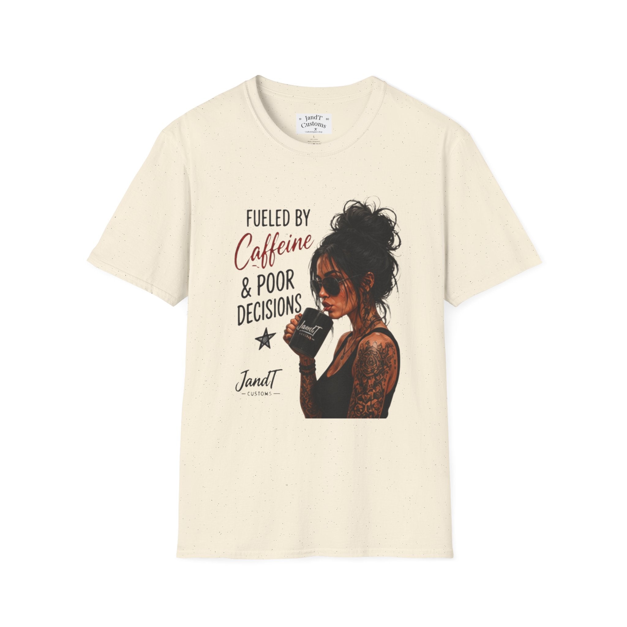Fueled By Caffeine Softstyle T-Shirt