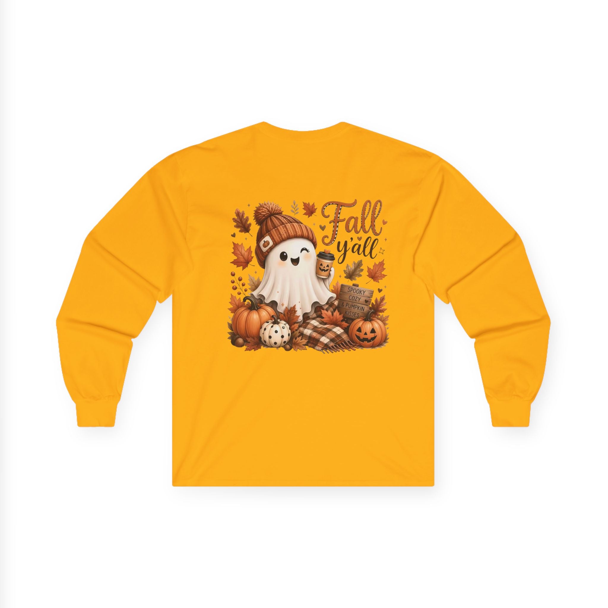 Fall Ghost Ultra Cotton Long Sleeve Tee
