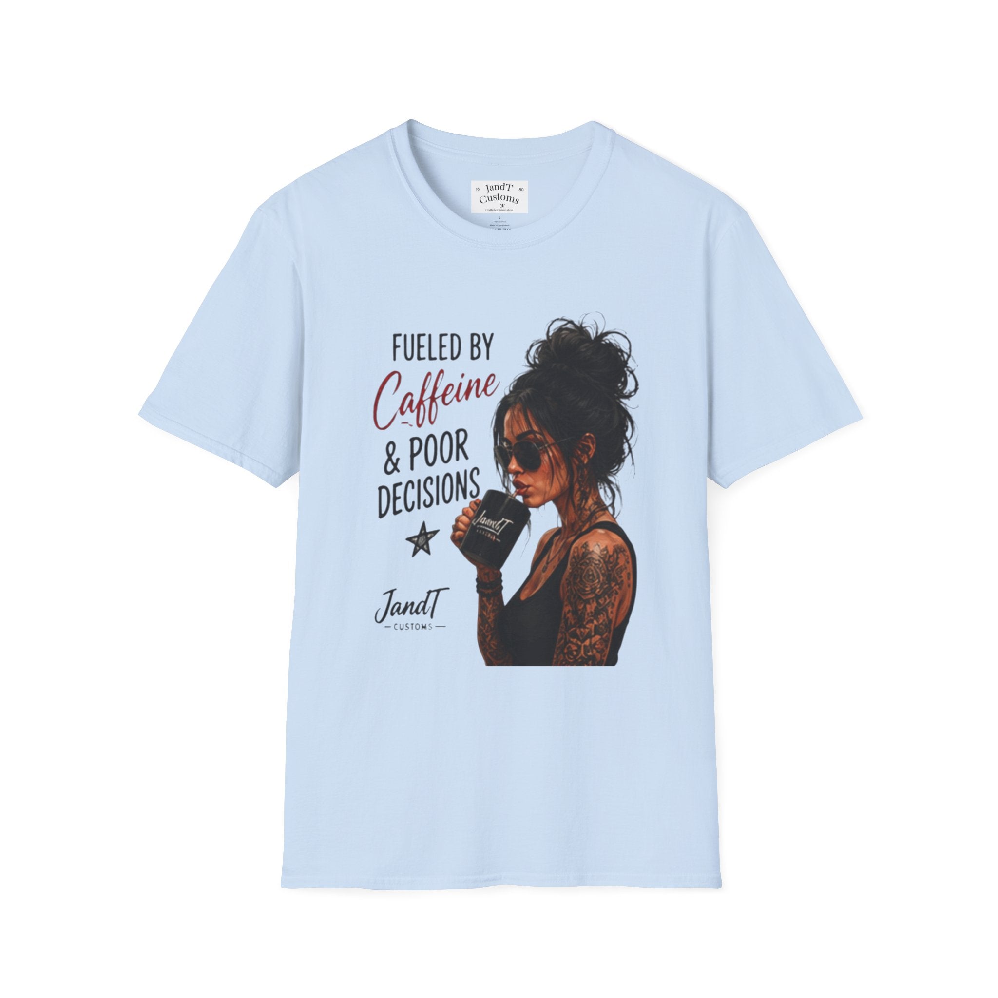 Fueled By Caffeine Softstyle T-Shirt