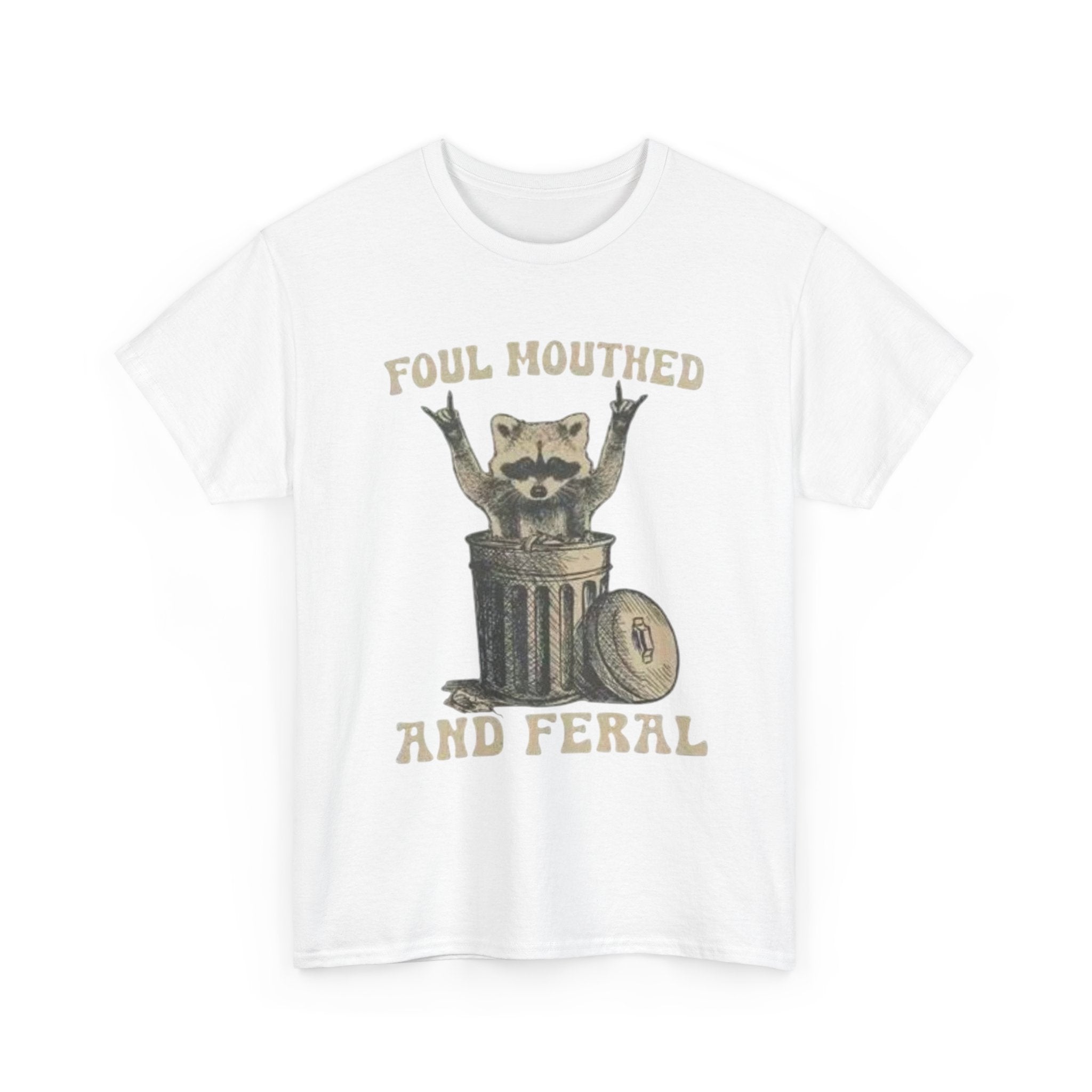 Foul Mouthed and Feral Cotton Tee