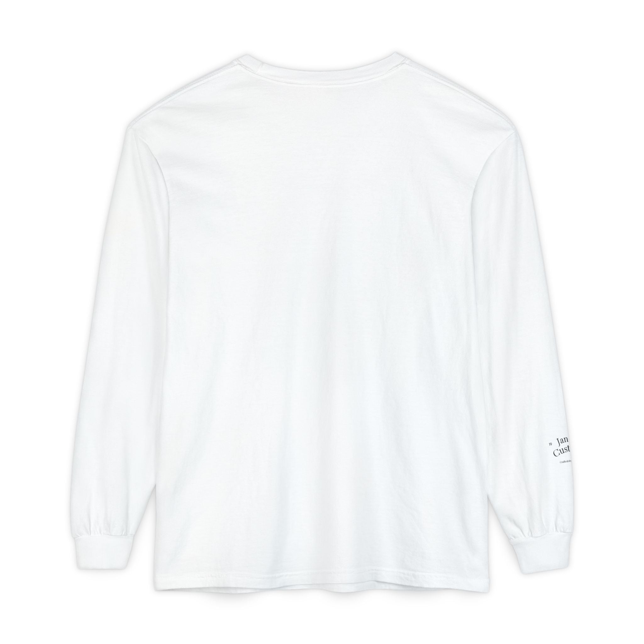 Fall Ghost and Pumpkin Long Sleeve T-Shirt
