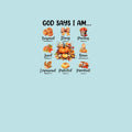 God Says I Am Autumn Hoodie — Inspirational Fall Pumpkin Faith Sweatshirt