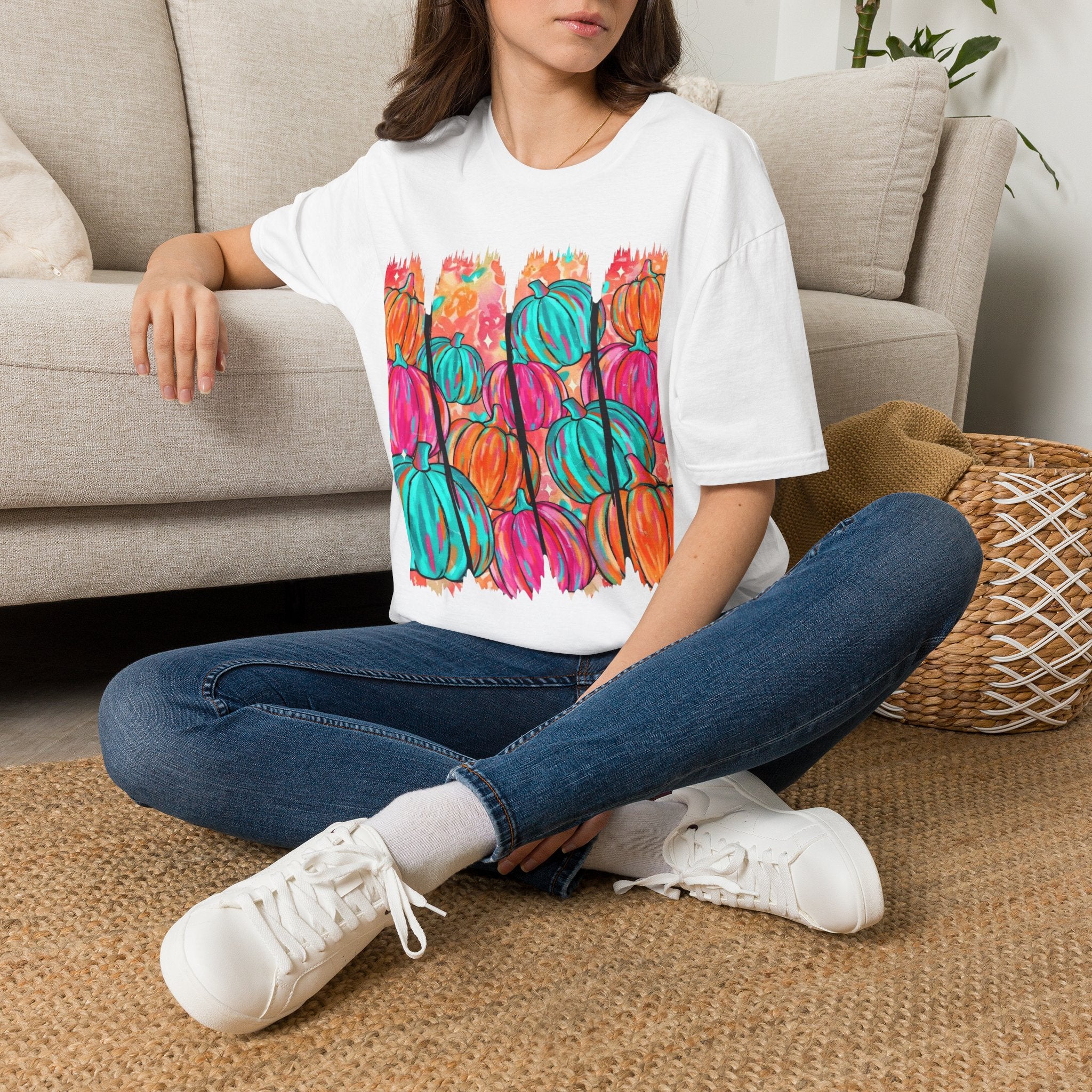 Neon Pumpkin T-Shirt
