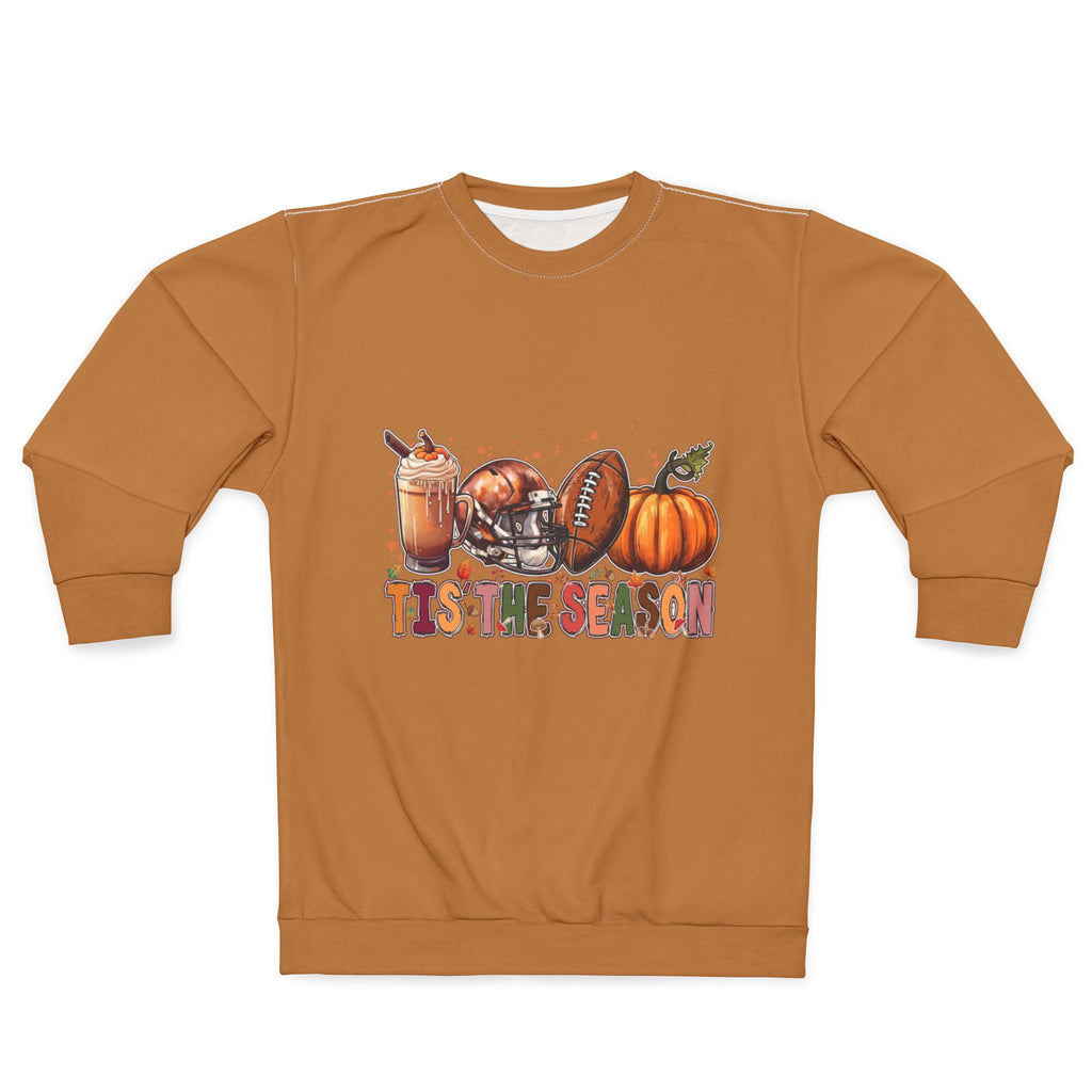 Fall Season Sweatshirt – Pumpkin Spice, Football & Cozy Autumn Graphics