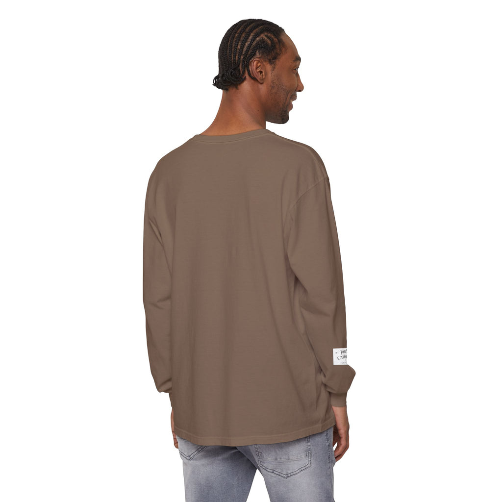 Fall For Jesus Long Sleeve Tee — Pumpkin Autumn Faith Shirt