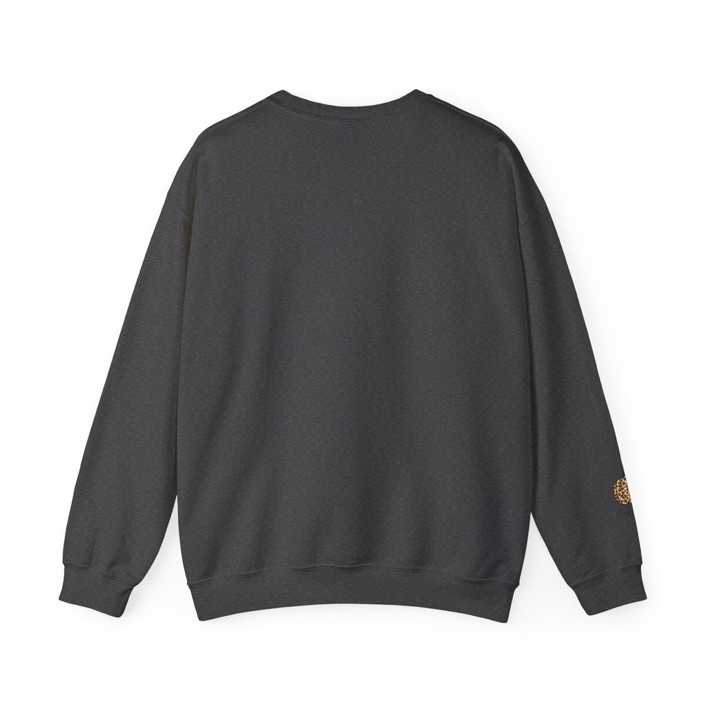 Fall Weather Together Crewneck Sweatshirt — Cozy Autumn Pumpkin & Sunflower Design