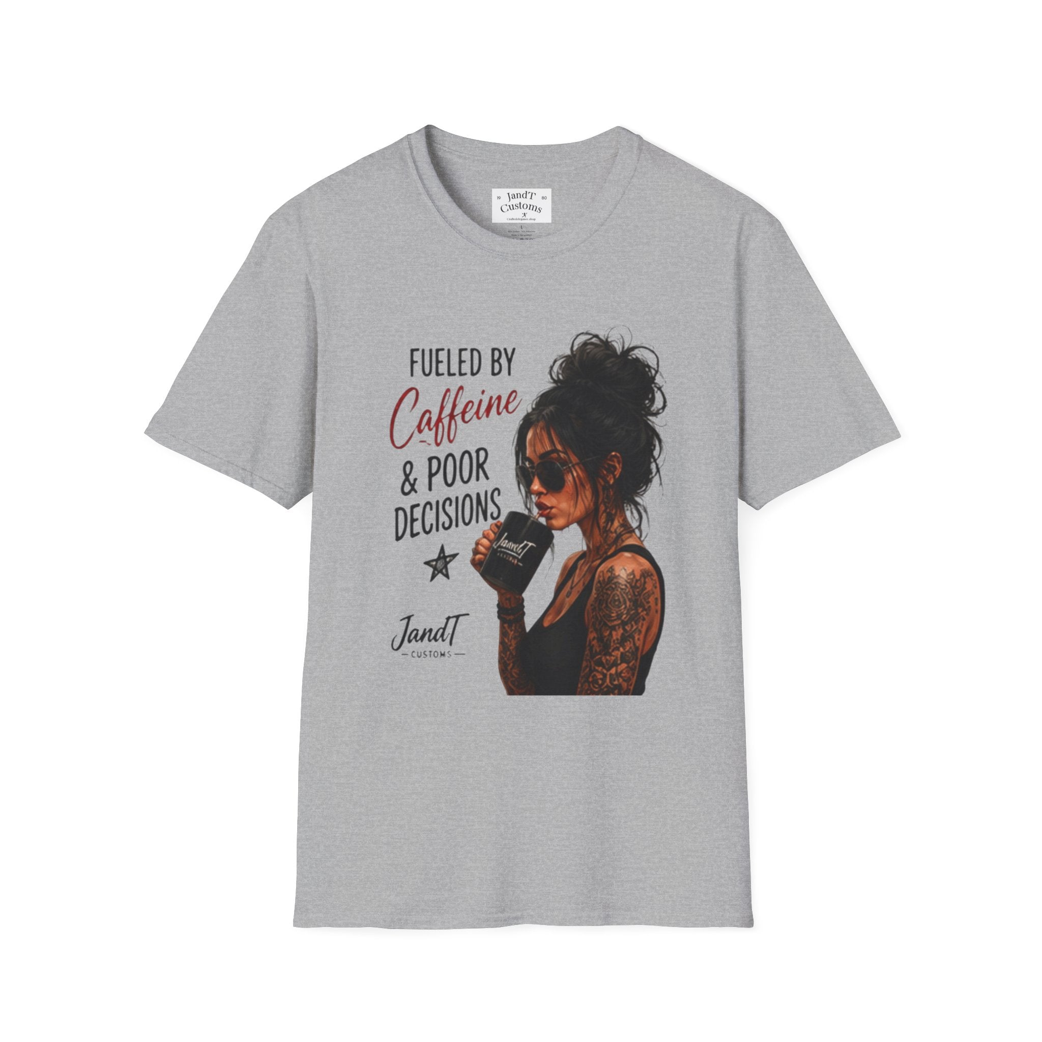 Fueled By Caffeine Softstyle T-Shirt