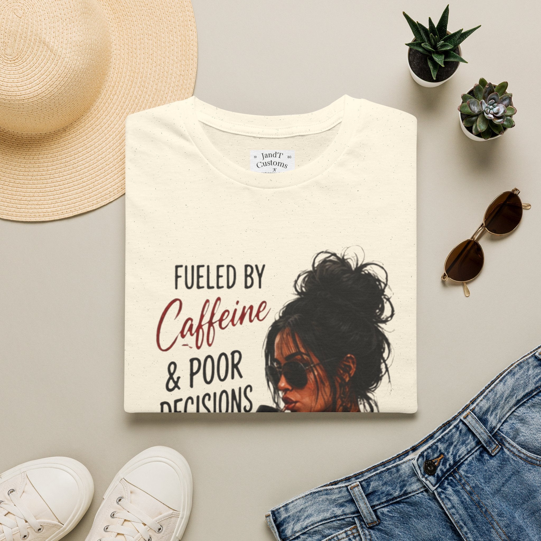 Fueled By Caffeine Softstyle T-Shirt