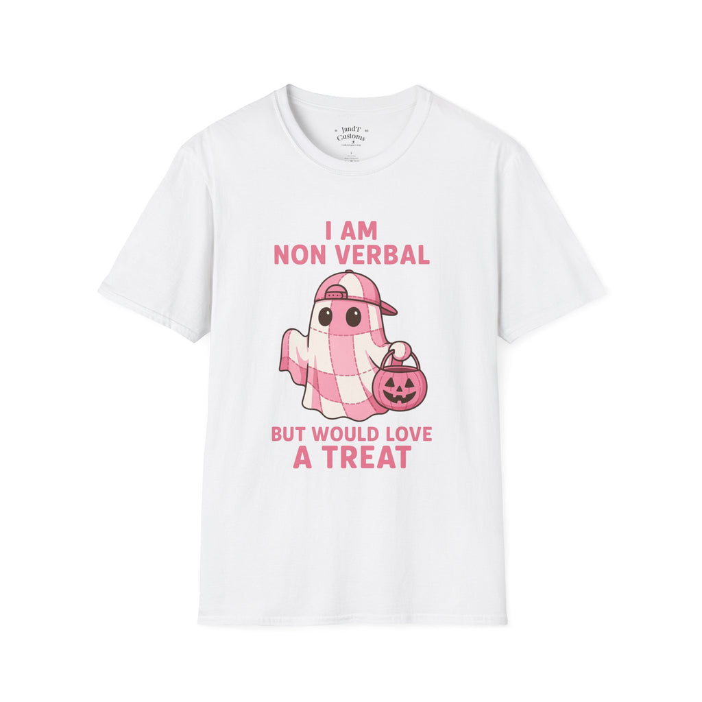 Non-verbal Halloween Softstyle T-Shirt