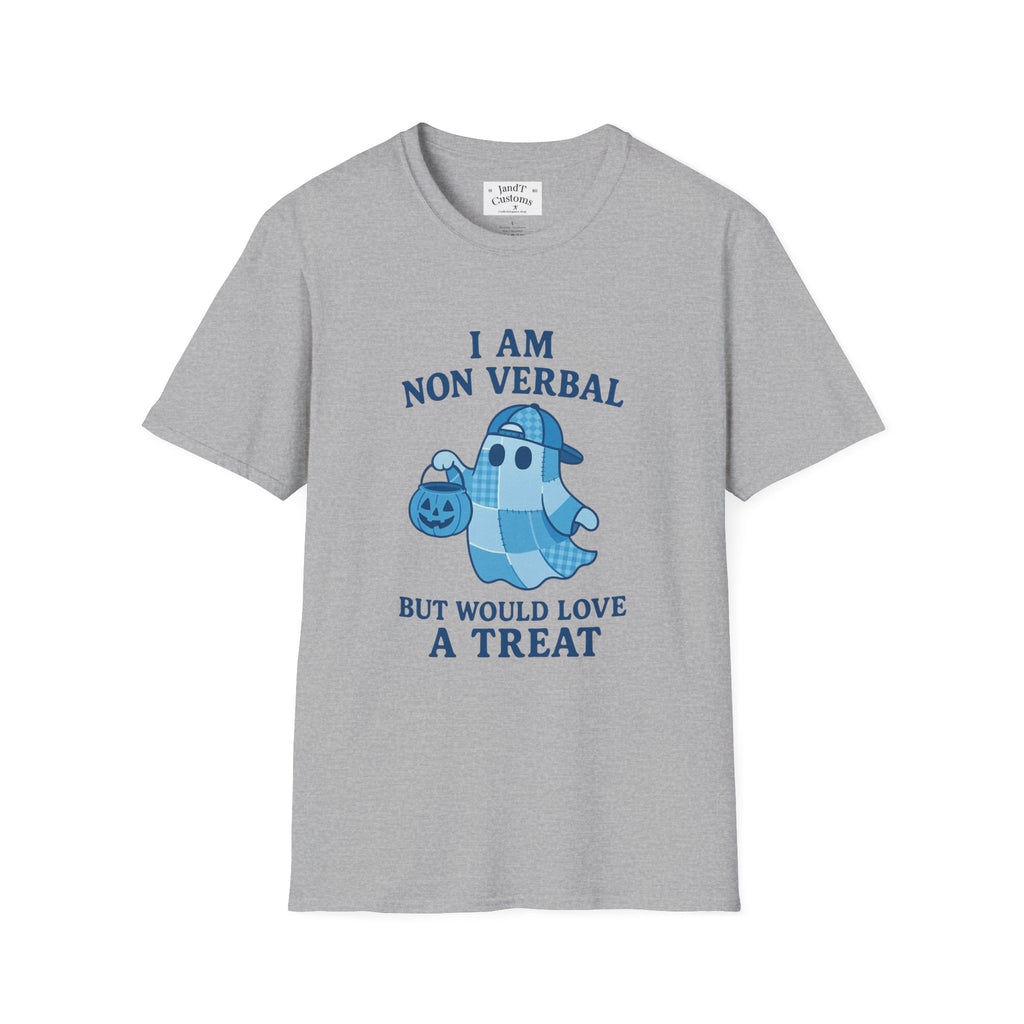 Non-verbal Halloween Softstyle T-Shirt