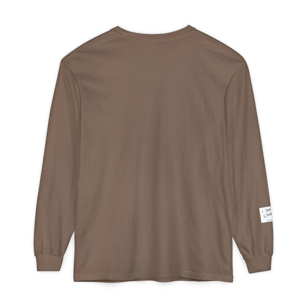 Fall Ghost and Pumpkin Long Sleeve T-Shirt