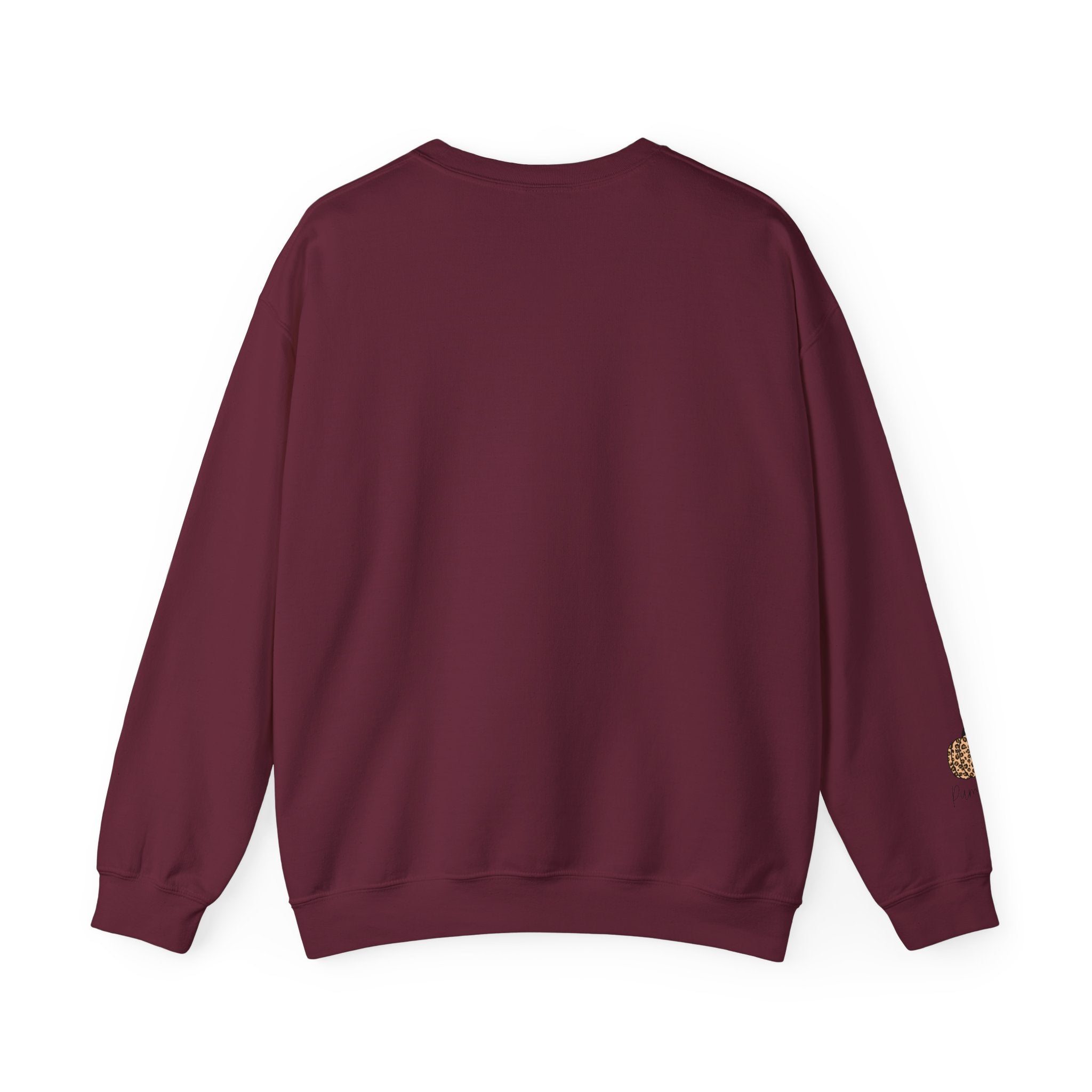 Fall Weather Together Crewneck Sweatshirt — Cozy Autumn Pumpkin & Sunflower Design
