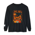 Fall For Jesus Long Sleeve Tee — Pumpkin Autumn Faith Shirt