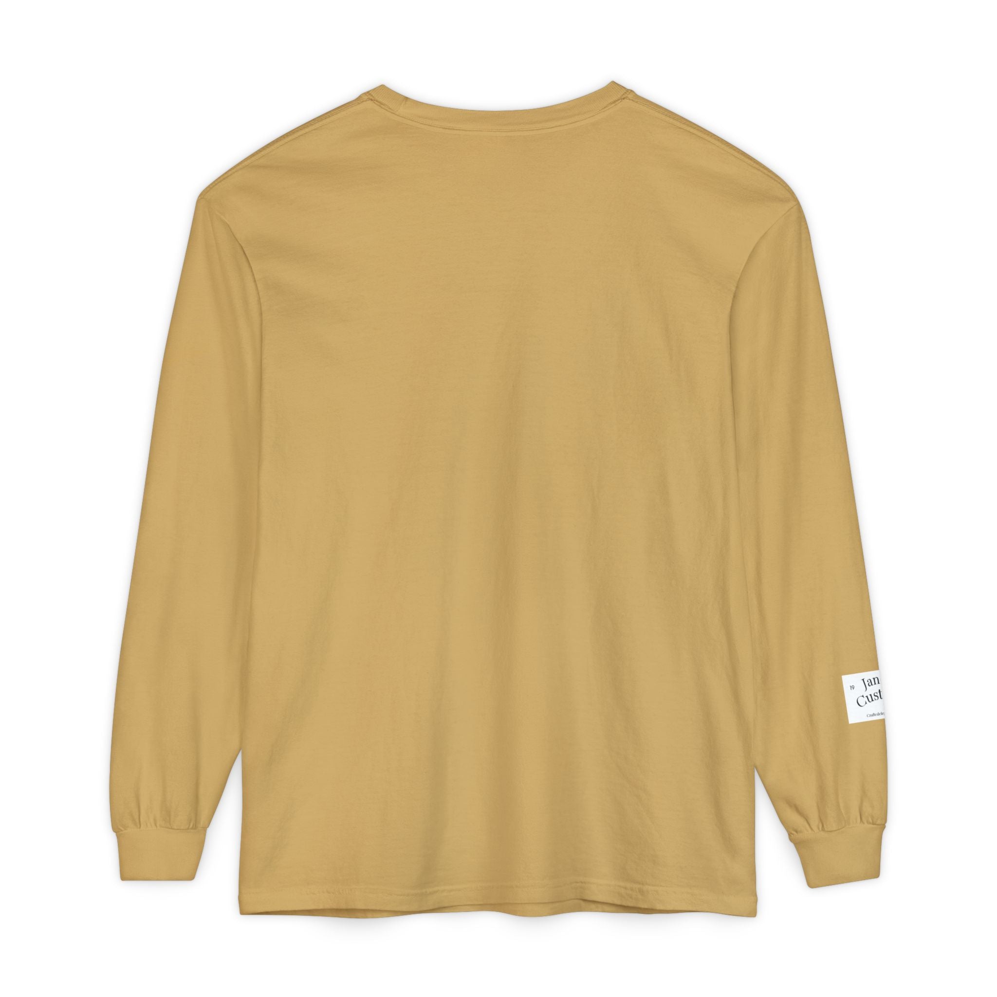 Fall Ghost and Pumpkin Long Sleeve T-Shirt
