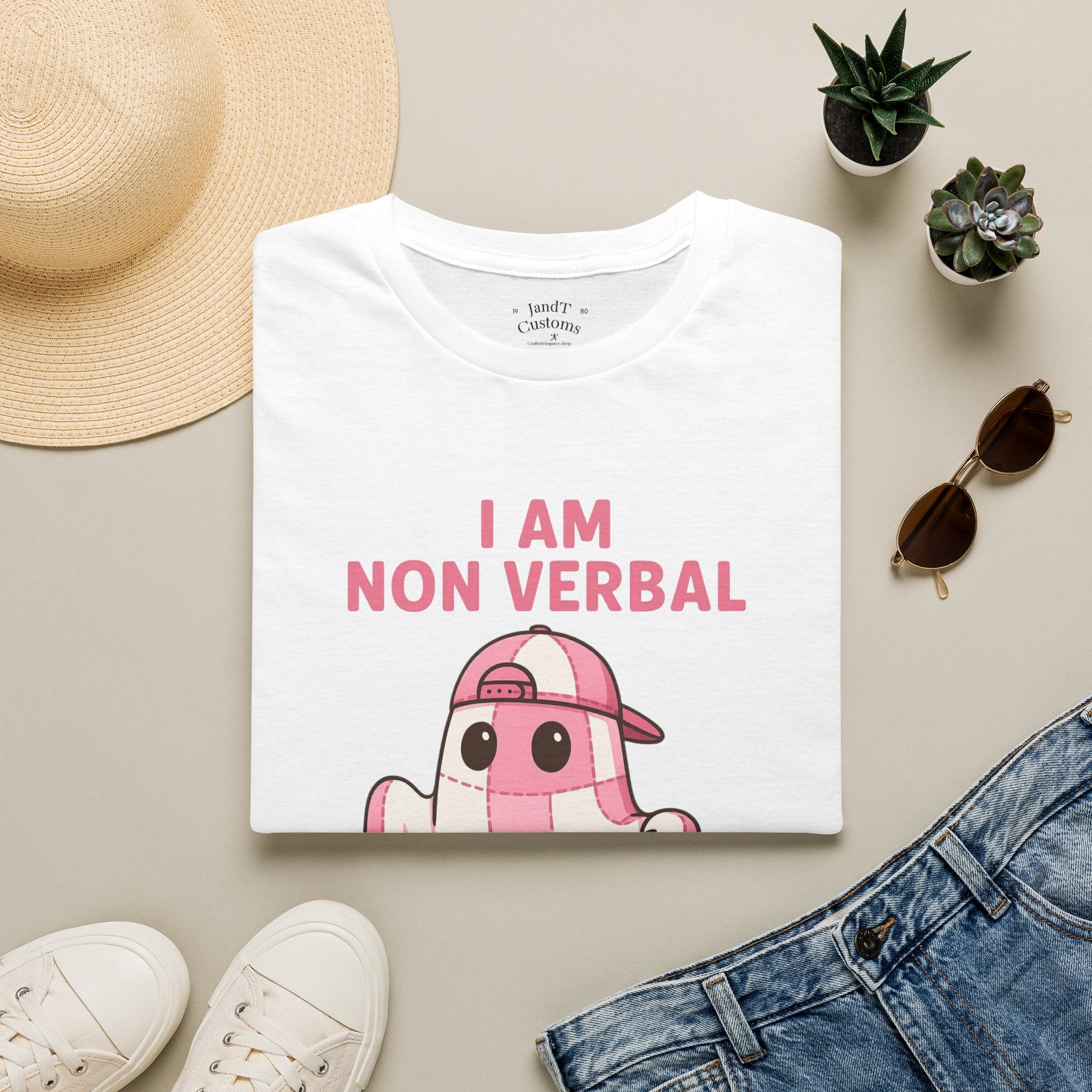 Non-verbal Halloween Softstyle T-Shirt