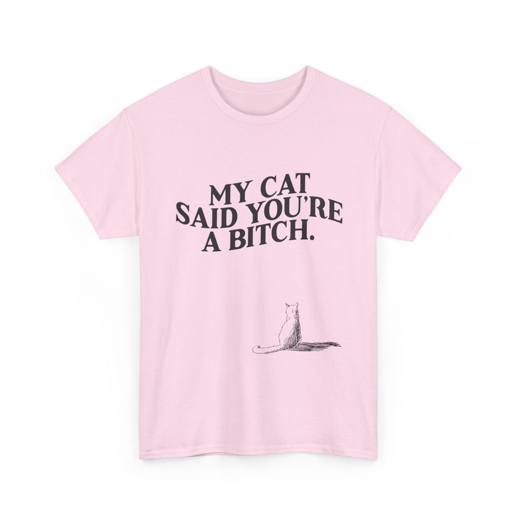 Sarcastic Cat Cotton Tee