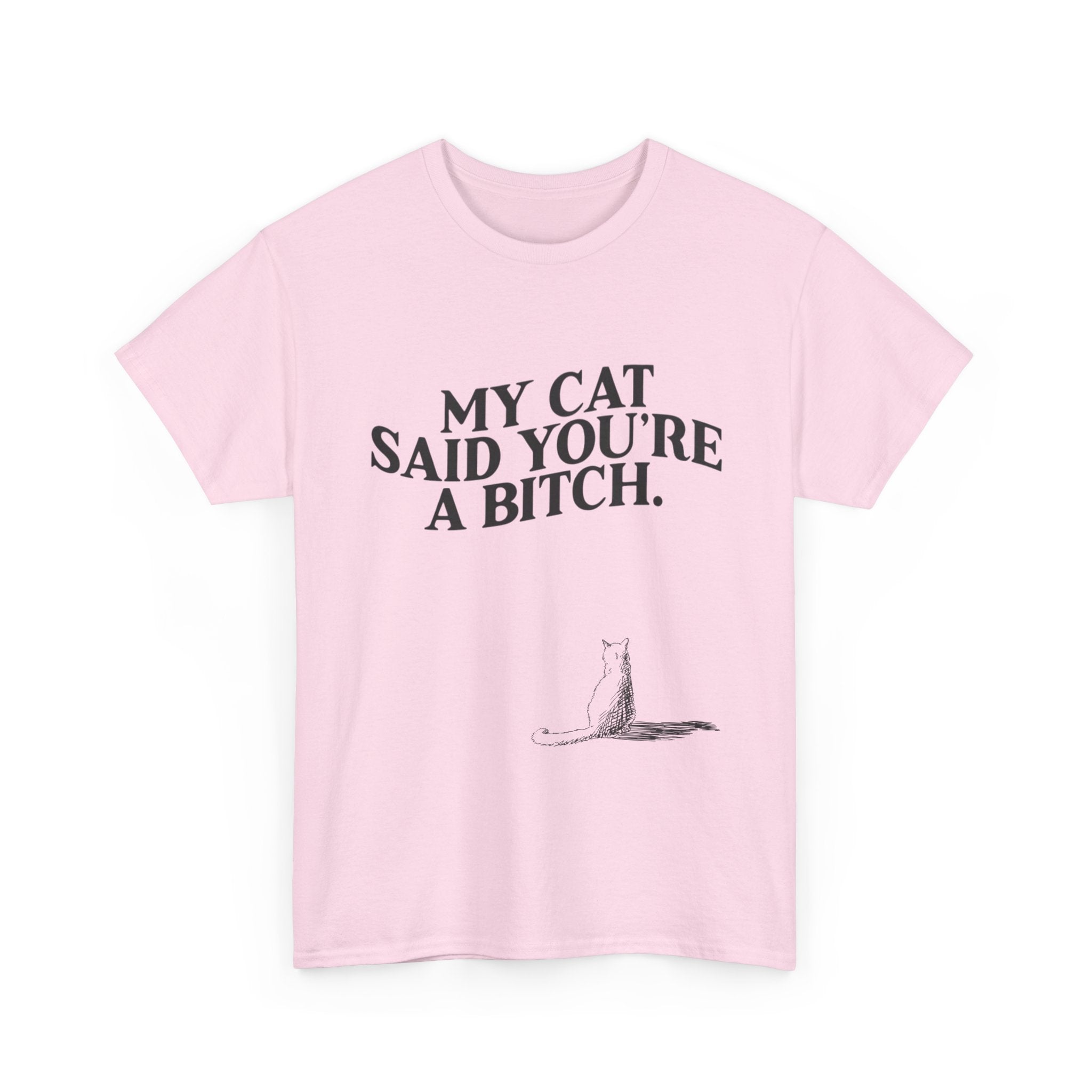 Sarcastic Cat Cotton Tee